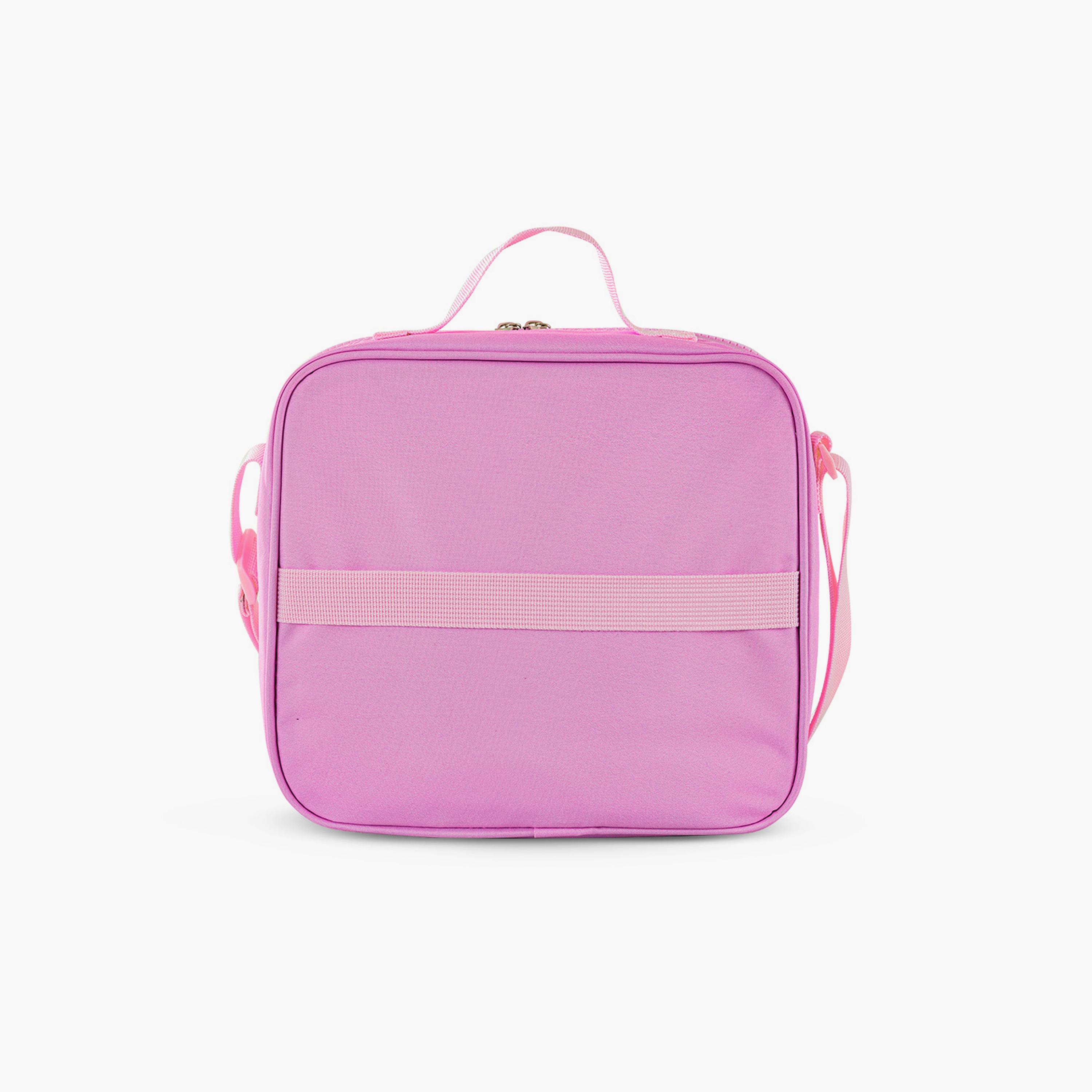 Eazy Kids Printed Backpack with Lunch Bag & Pencil Case - Sugar Pop - Pink - 17 Inch-school-bagsandbackpacks-sets-image-11