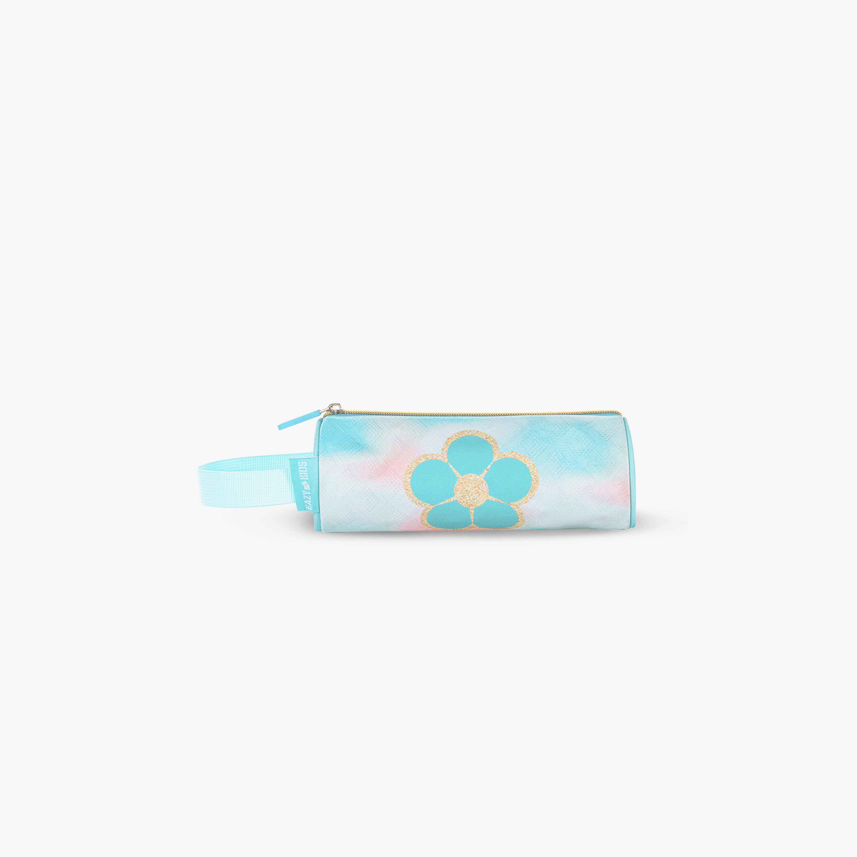 Eazy Kids Printed Backpack with Lunch Bag & Pencil Case - Floral - Green - 18 Inch-school-bagsandbackpacks-sets-image-10