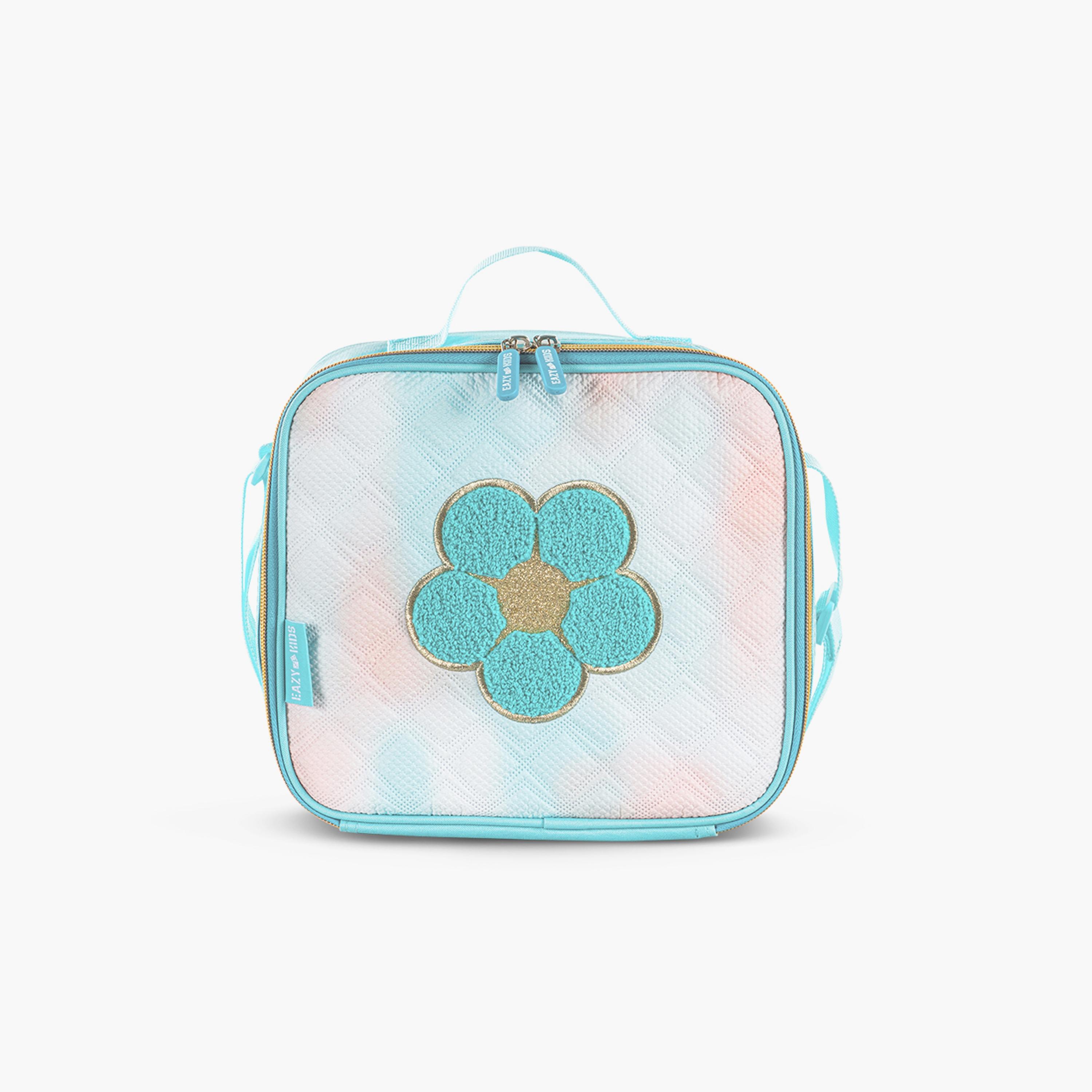 Eazy Kids Printed Backpack with Lunch Bag & Pencil Case - Floral - Green - 18 Inch-school-bagsandbackpacks-sets-image-9