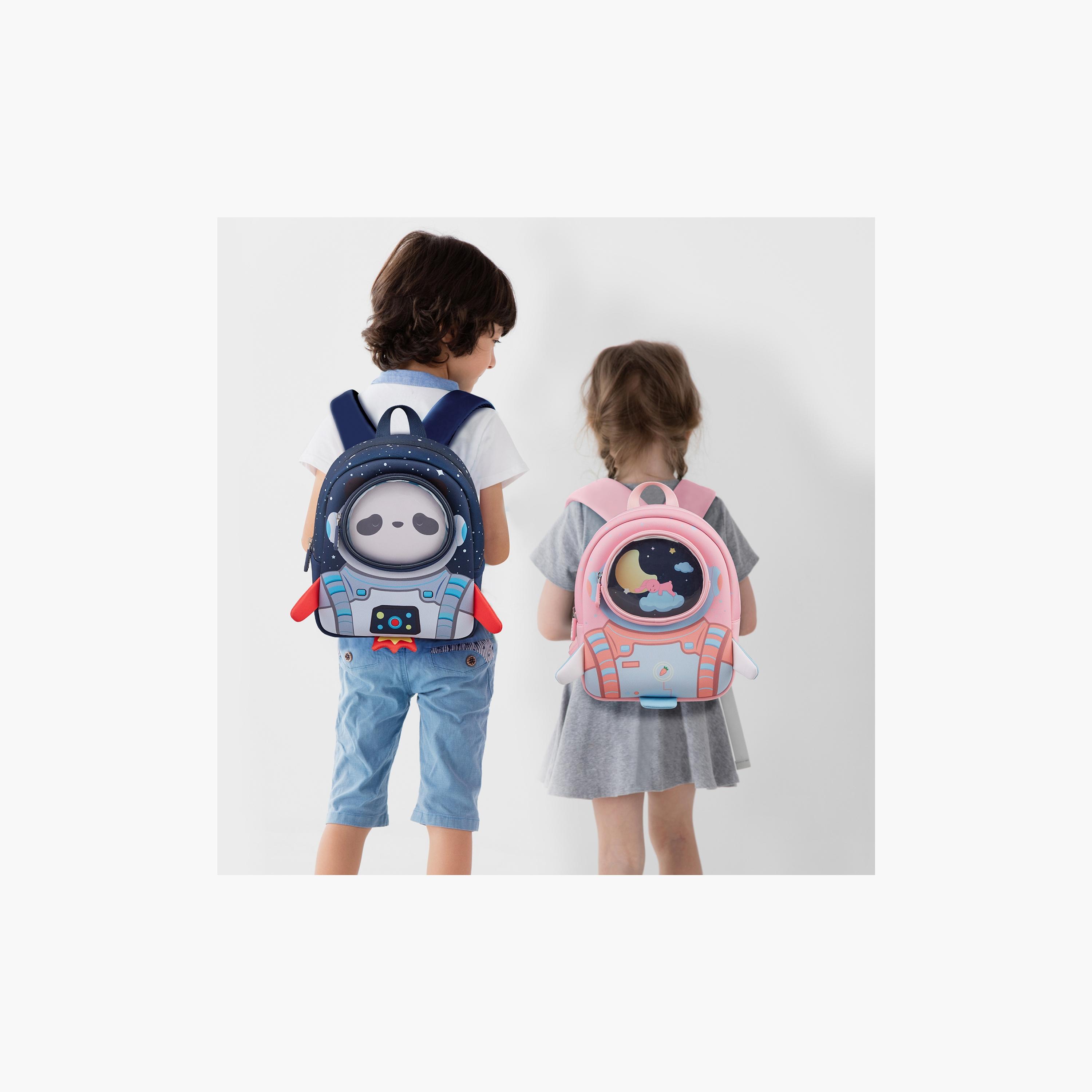 حقيبة مدرسية ثلاثية الأبعاد من نوهوو - رائد فضاء - أزرق - 10 بوصات-school-bagsandbackpacks-backpacks-image-5