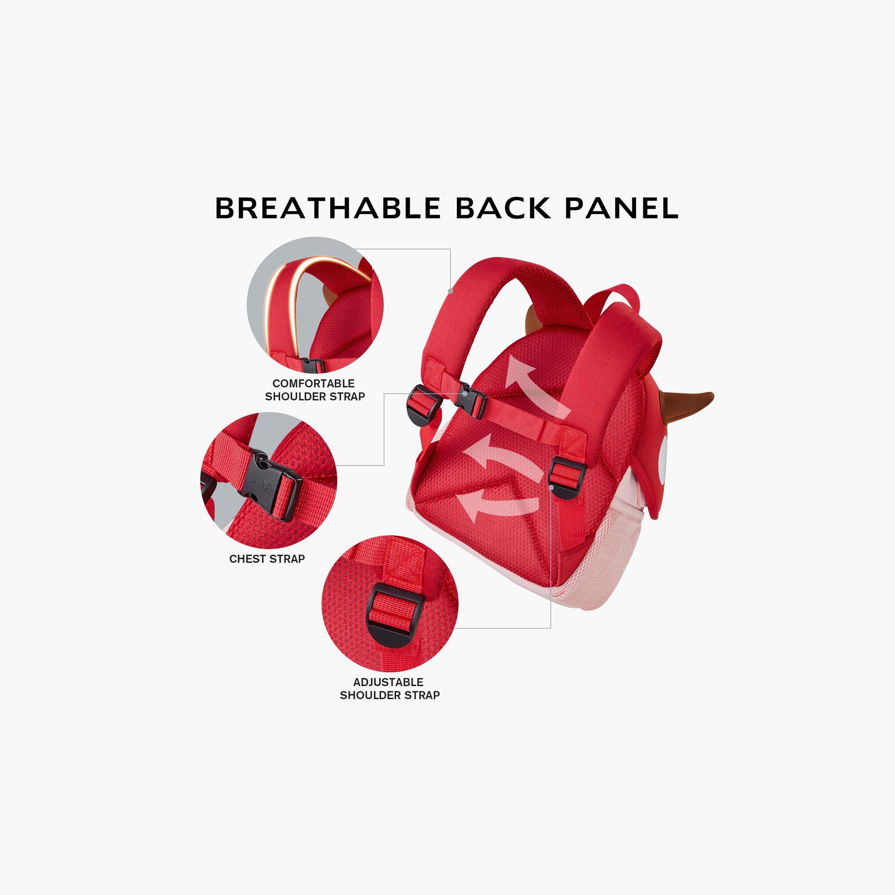 حقيبة مدرسية ثلاثية الأبعاد من نوهوو - ملاك لطيف - أحمر - 10 بوصات-school-bagsandbackpacks-backpacks-image-3