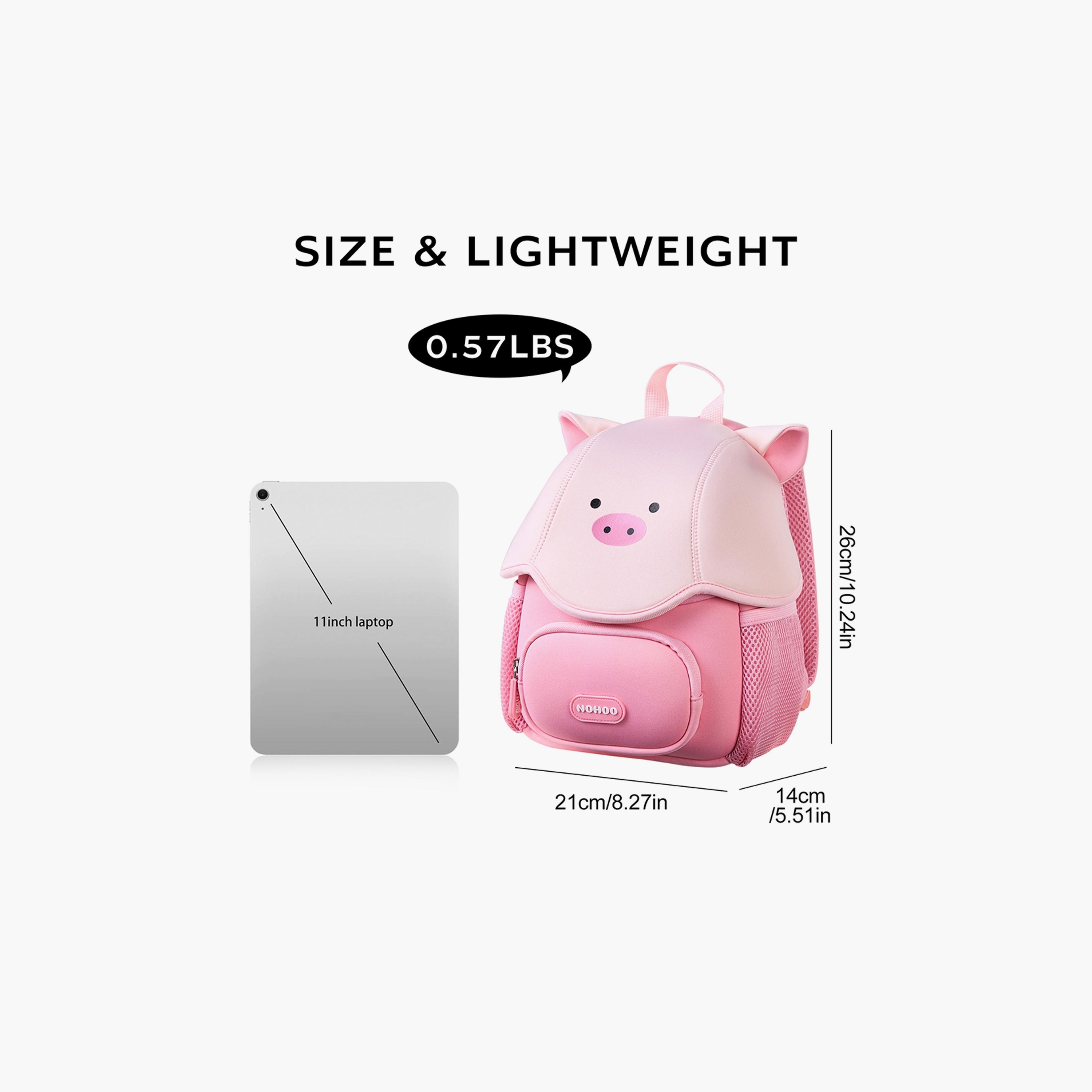 Nohoo 3D School Bag - Cute Peppa - Pink - 10 Inch-school-bagsandbackpacks-backpacks-image-6