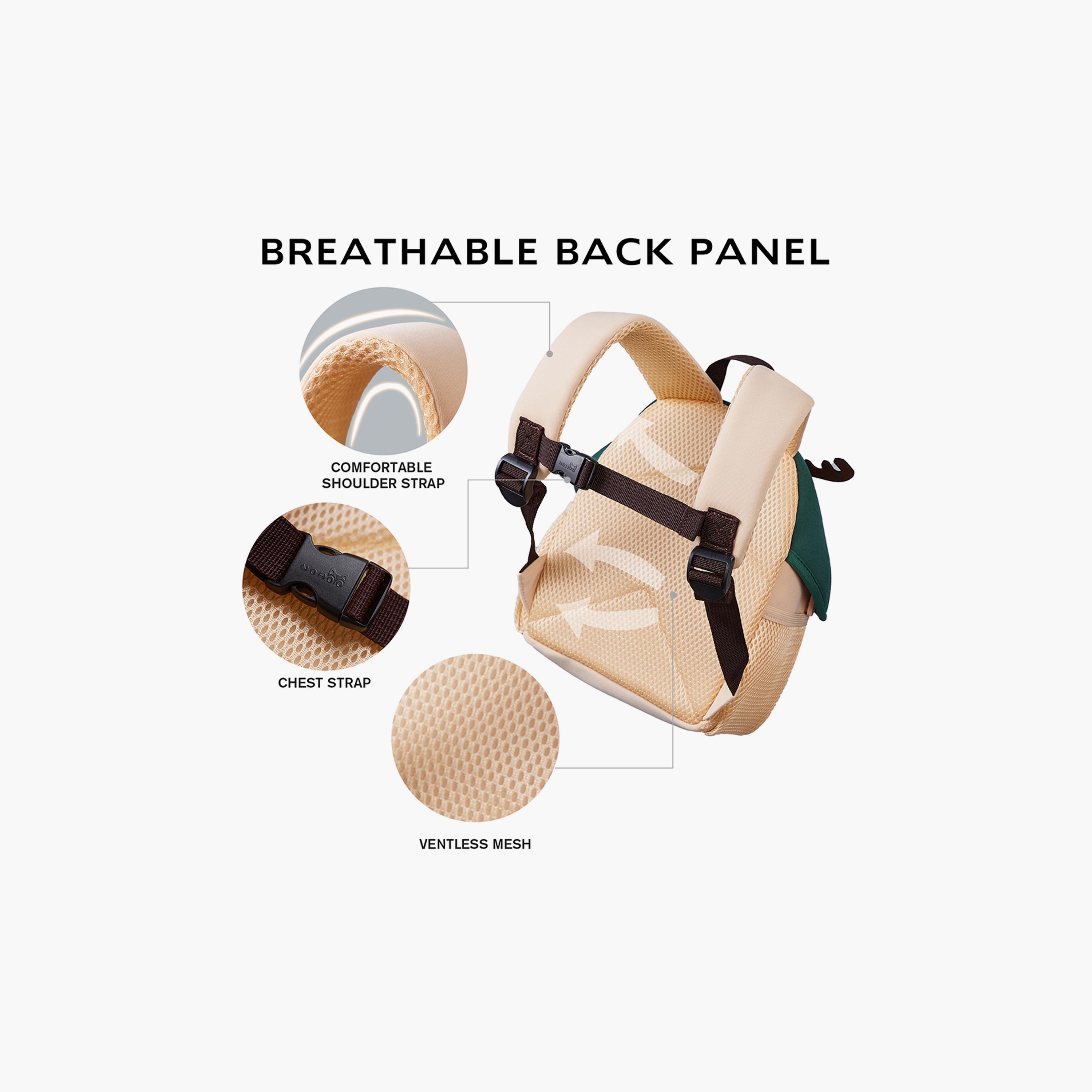 حقيبة مدرسية ثلاثية الأبعاد من نوهوو - رنة لطيفة - خضراء - 10 بوصات-school-bagsandbackpacks-backpacks-image-4