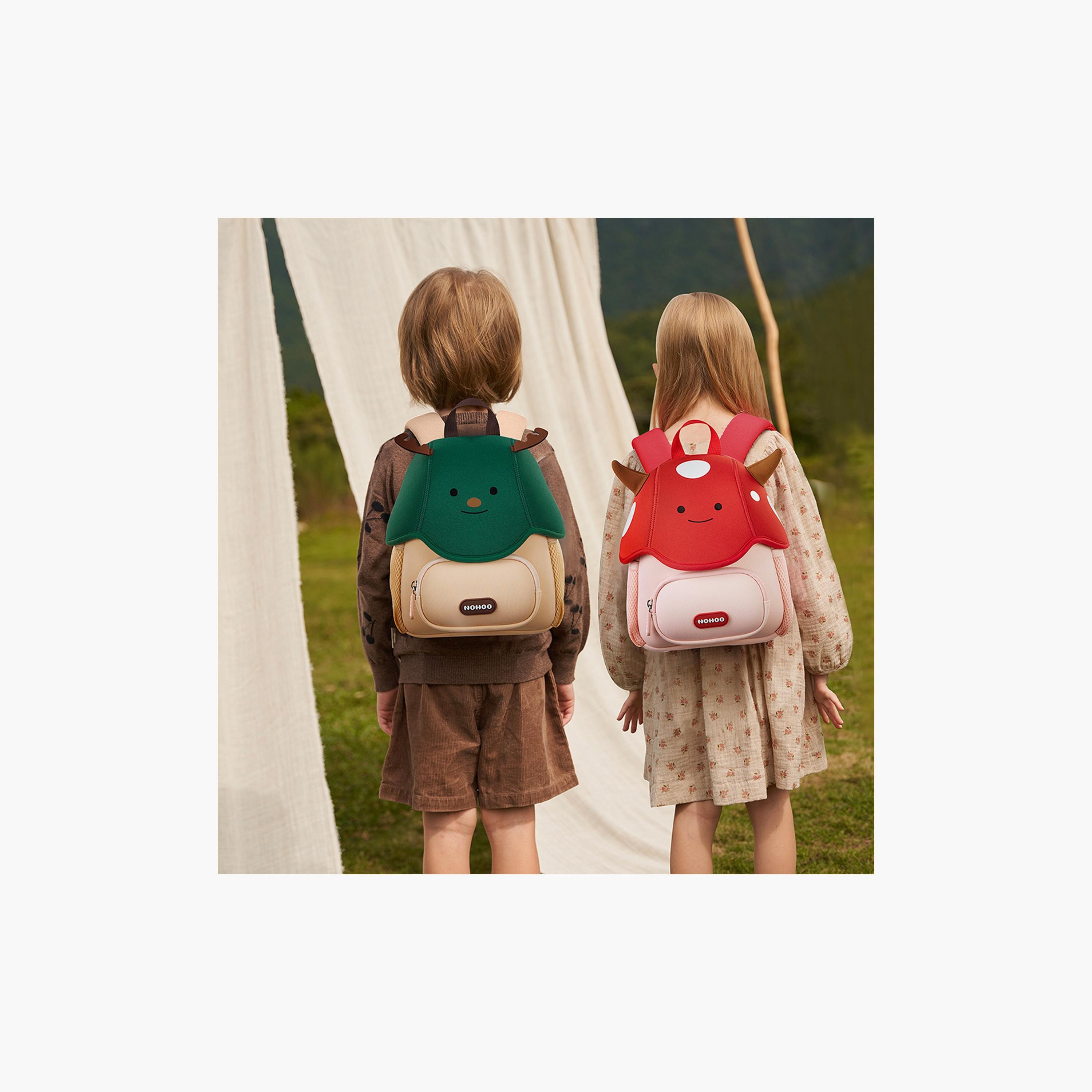 حقيبة مدرسية ثلاثية الأبعاد من نوهوو - رنة لطيفة - خضراء - 10 بوصات-school-bagsandbackpacks-backpacks-image-6