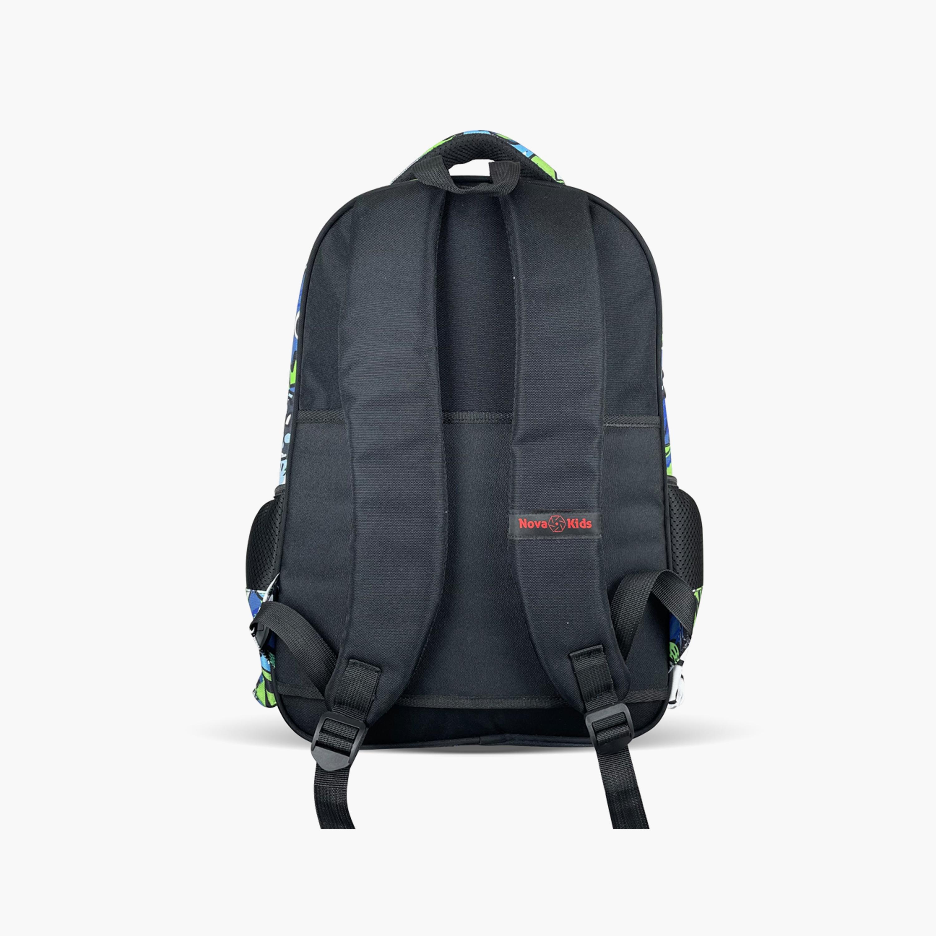 Nova Kids School Bag - GenZ - Black - 17.5 Inch-school-bagsandbackpacks-backpacks-image-6
