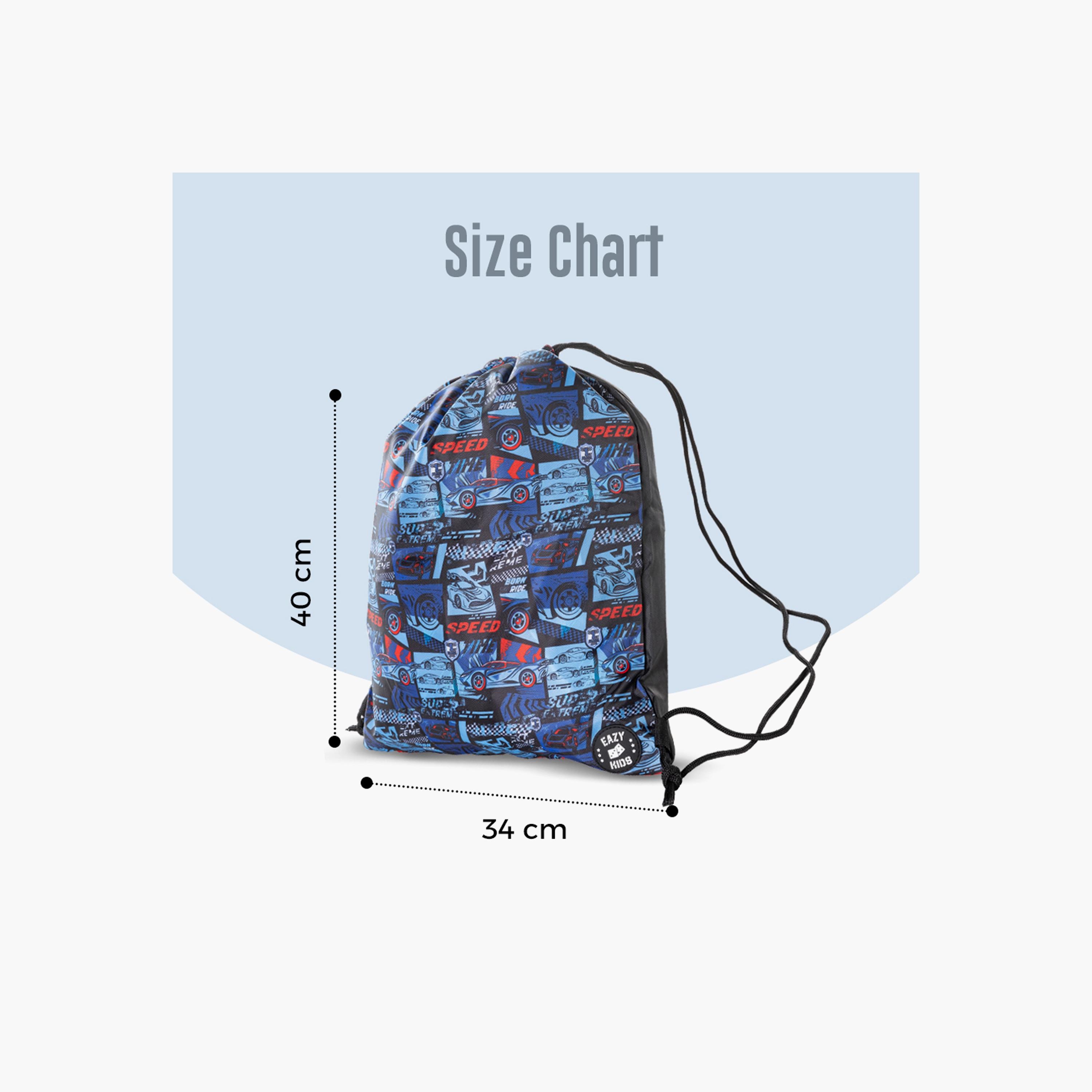 حقيبة مطبوعة برباط من إيزي كيدز - سباق الانجراف-boys-accessories-bagsandbackpacks-image-1