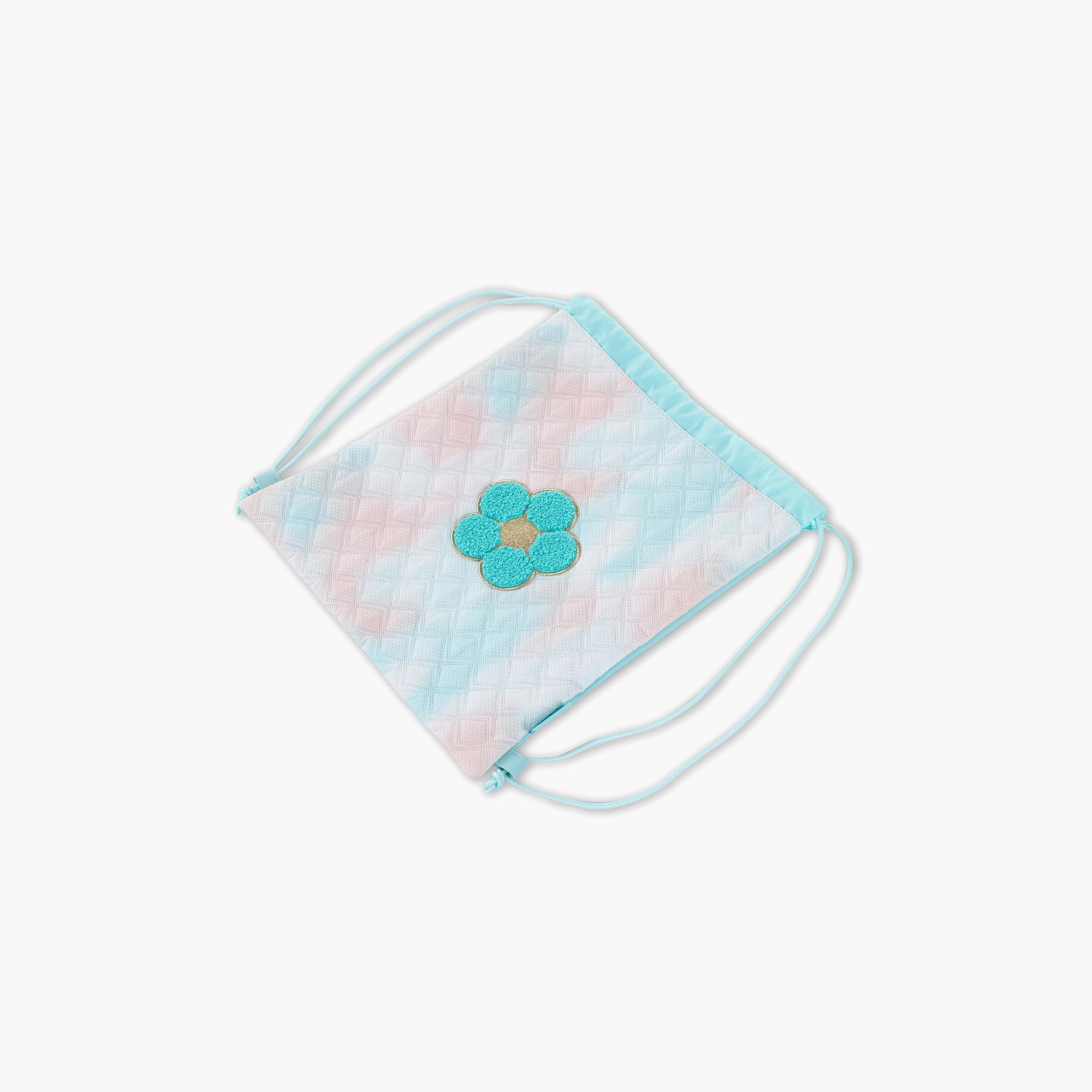 حقيبة مطبوعة برباط من إيزي كيدز - زهرة الأقحوان الخضراء-girls-accessories-bags-image-2