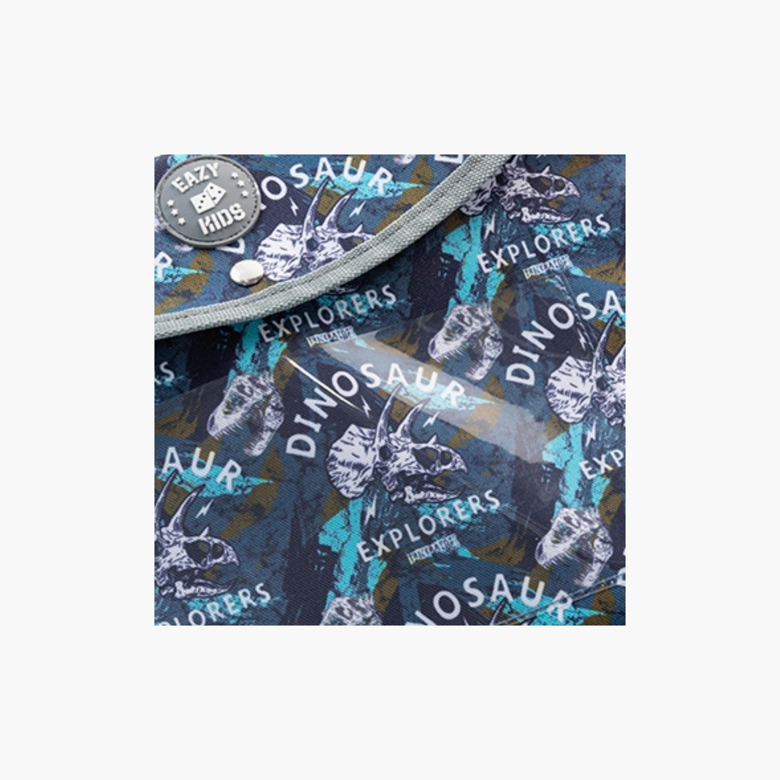 Eazy Kids Printed File Folder - Chasing Dreams - T-Rex-school-stationery-accessories-image-2