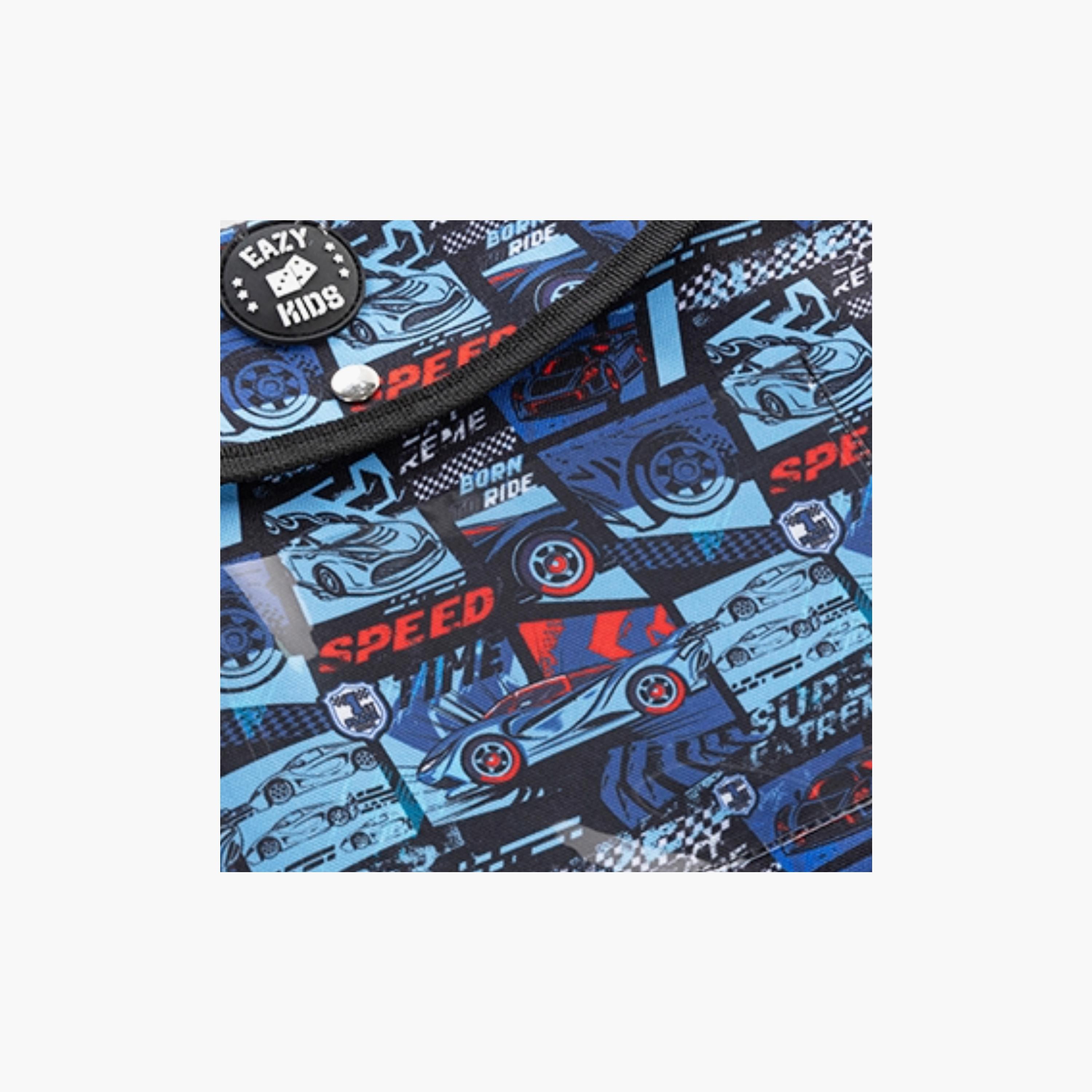 Eazy Kids Printed File Folder - Chasing Dreams - Drift Racing-school-stationery-accessories-image-2