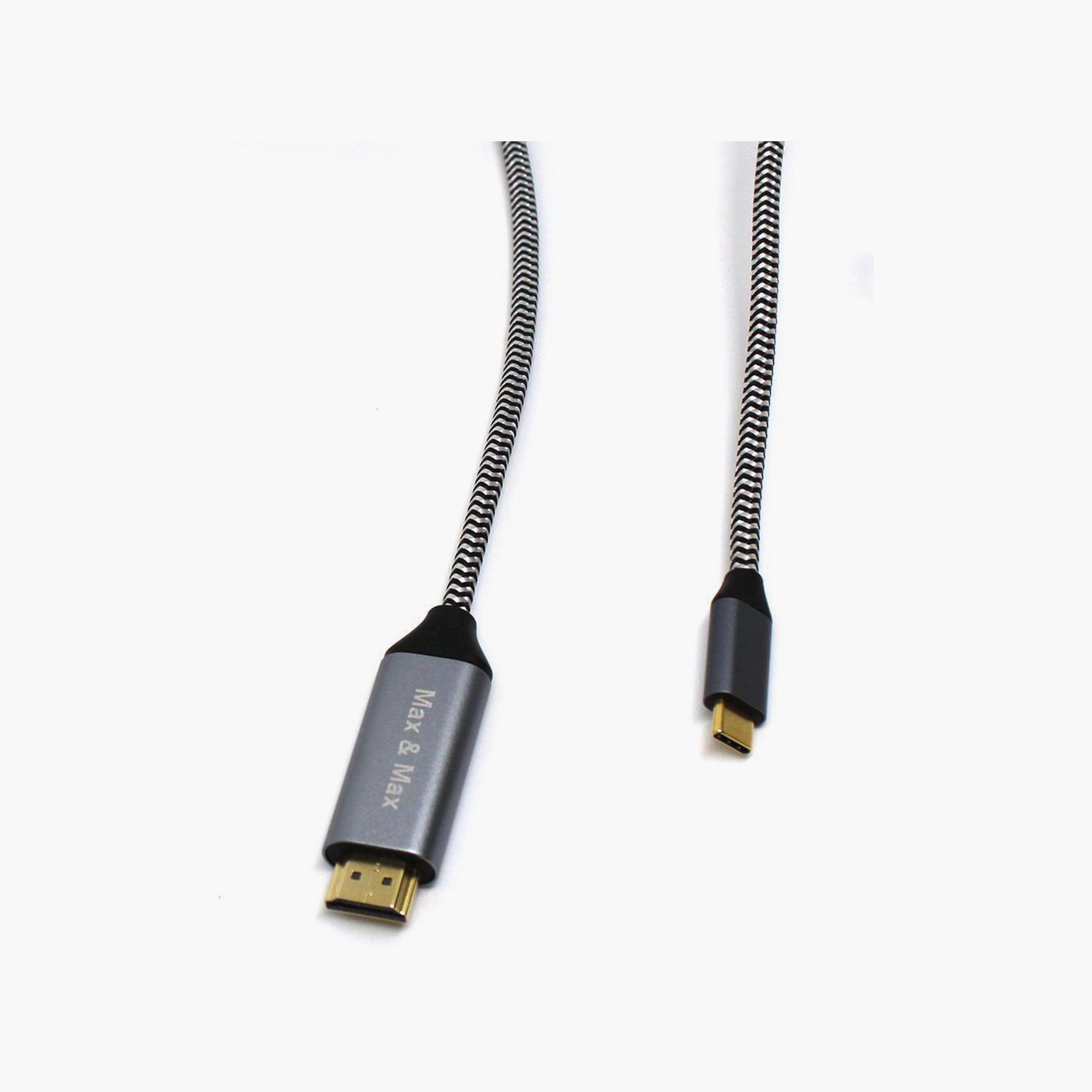 Max & Max HDMI To Type-C Cable|HDTC1-electronics-accessories-mobileaccesories-image-2