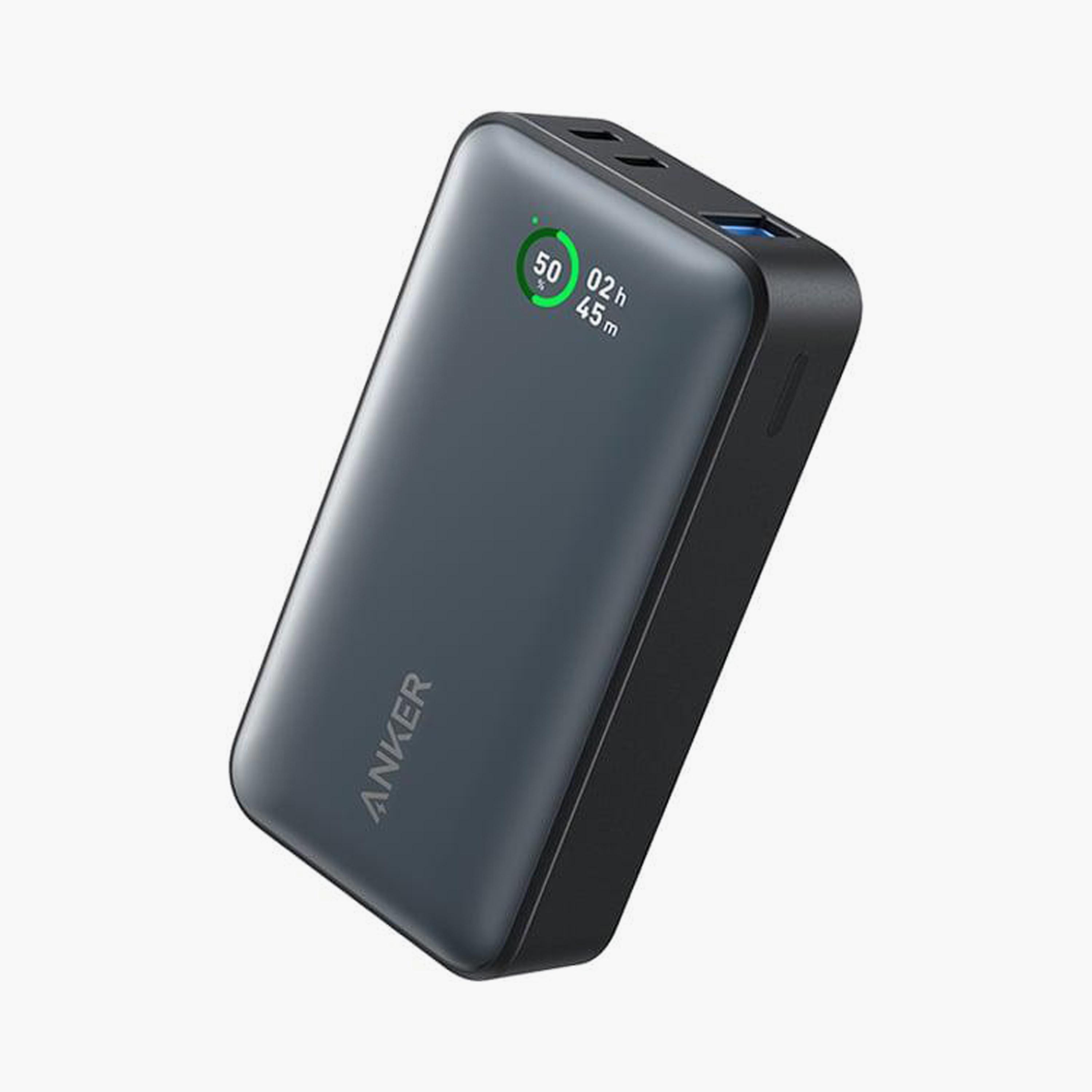 باور بانك أنكر 533 بقوة 10000 مللي أمبير أسود | A1256H11-electronics-accessories-mobileaccesories-image-1