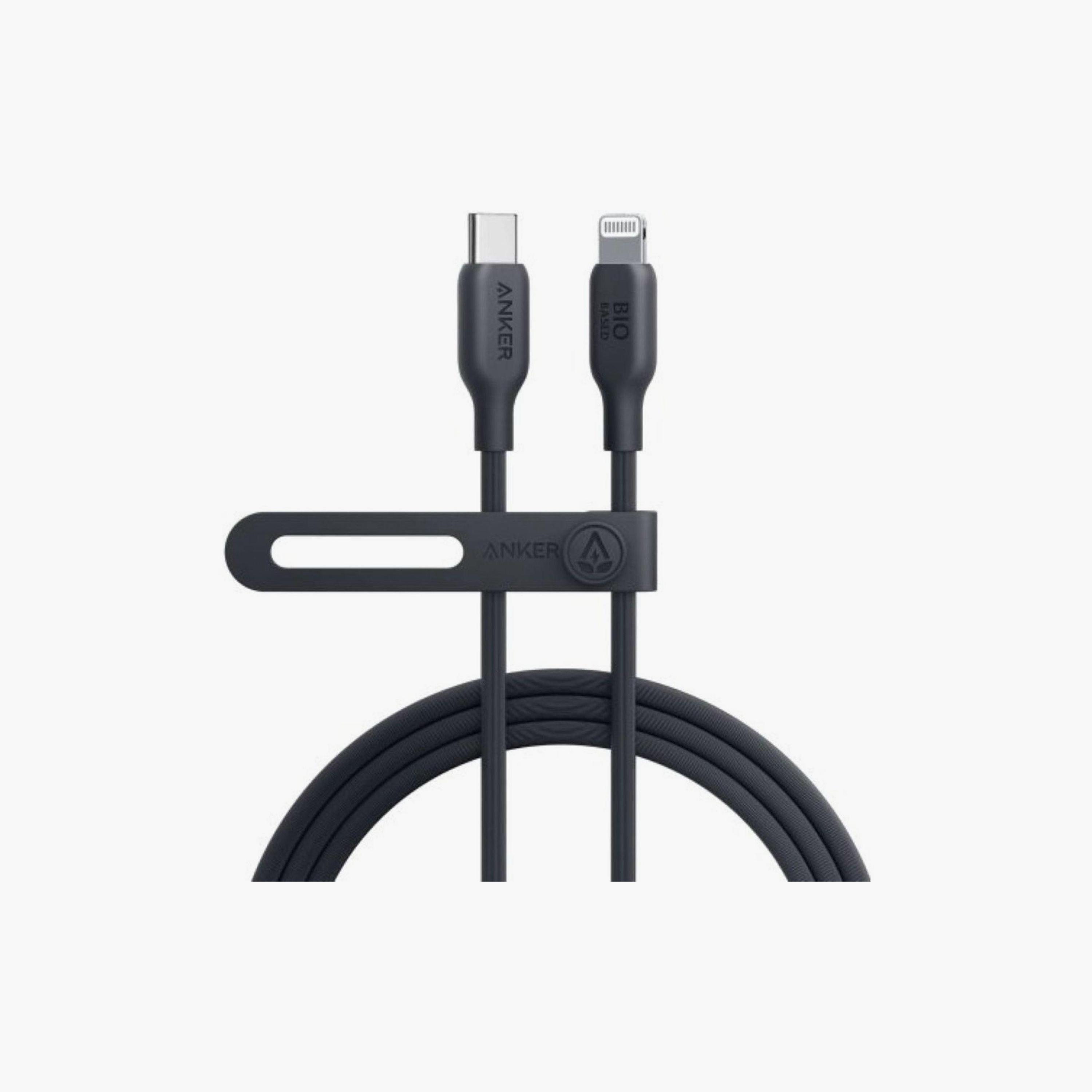 كابل أنكر USB-C إلى لايتنينج 1.82 متر أسود | A80B2H11-electronics-accessories-mobileaccesories-image-1