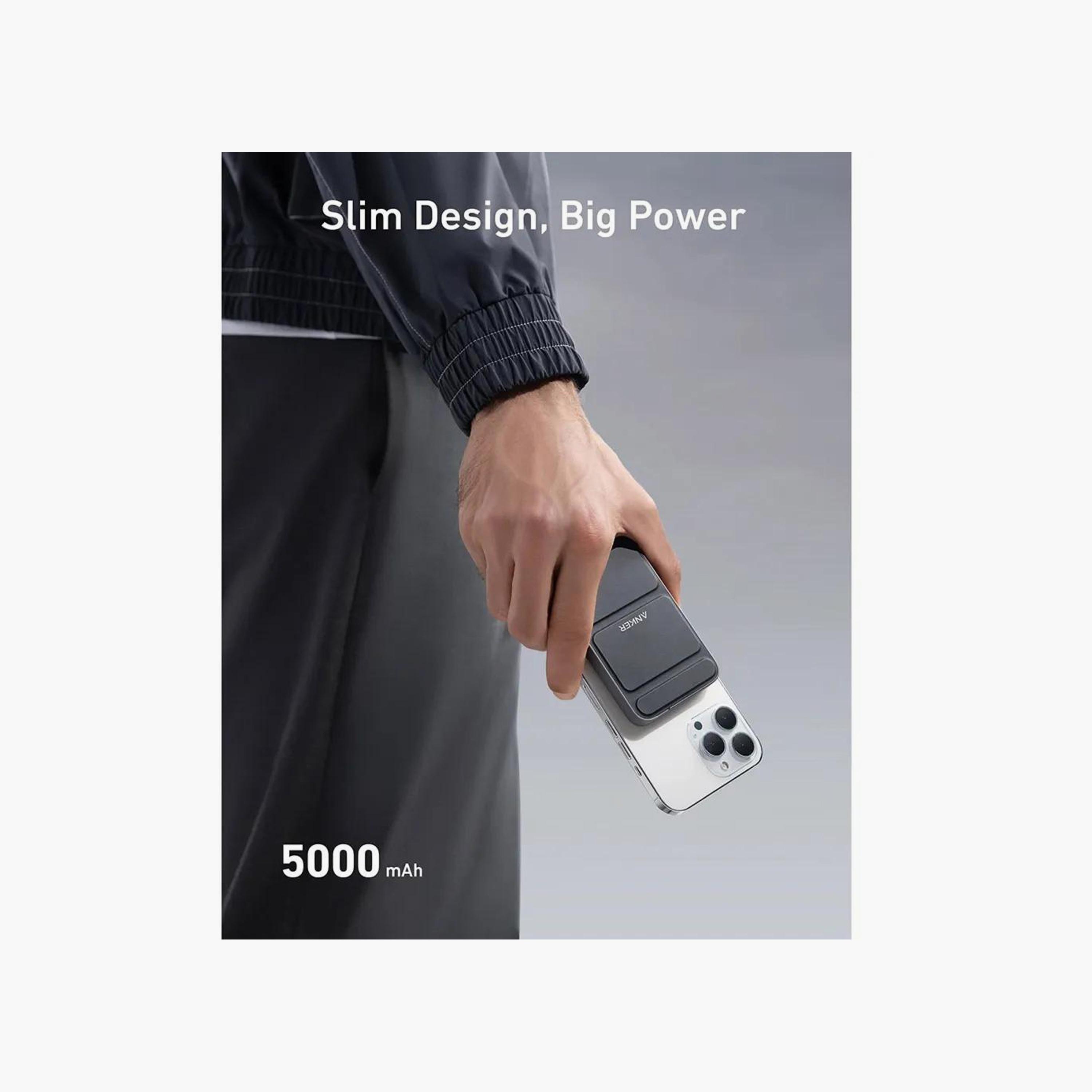 باور بانك أنكر ماج جو 5000 مللي أمبير أسود | AN.A1614H13.BK-electronics-accessories-mobileaccesories-image-4