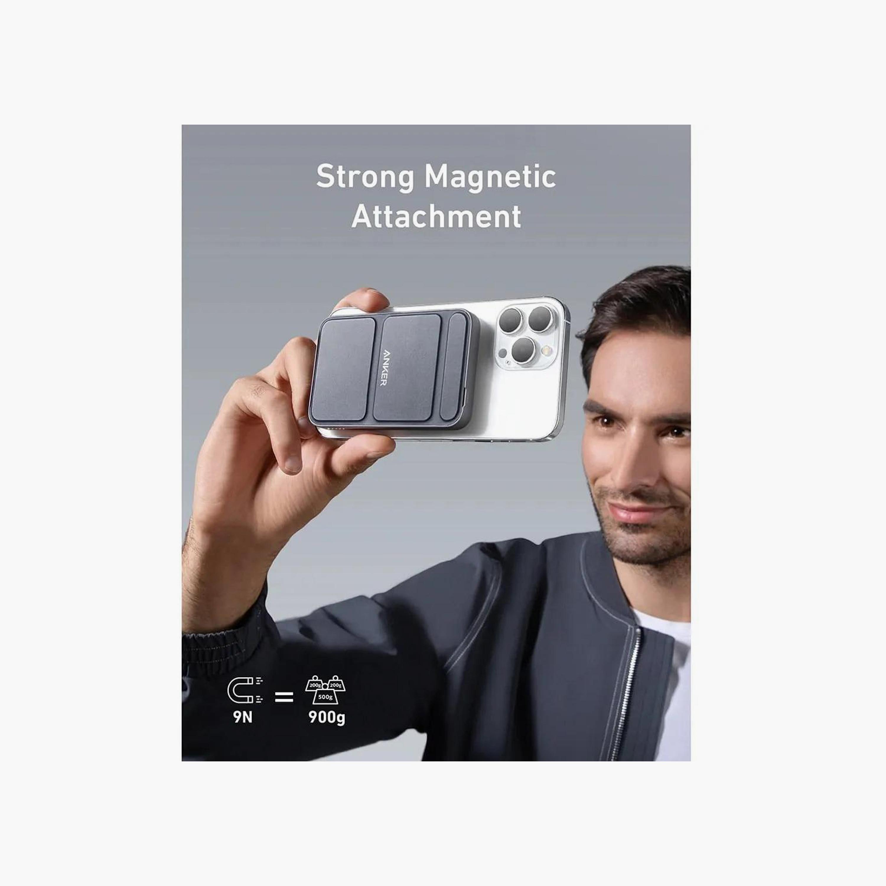 باور بانك أنكر ماج جو 5000 مللي أمبير أسود | AN.A1614H13.BK-electronics-accessories-mobileaccesories-image-5