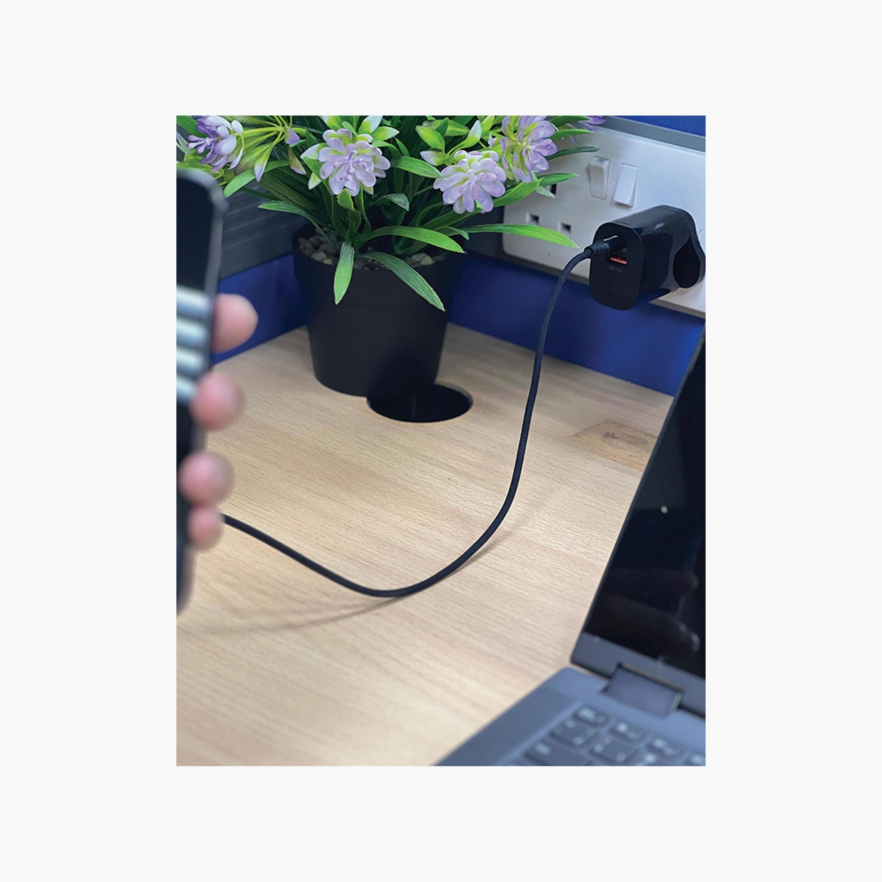 Max & Max Gan Dual Port Charger 45W Black|DCUK45W-B-PROMO_EMAX_AE_ENBD_131026-image-3
