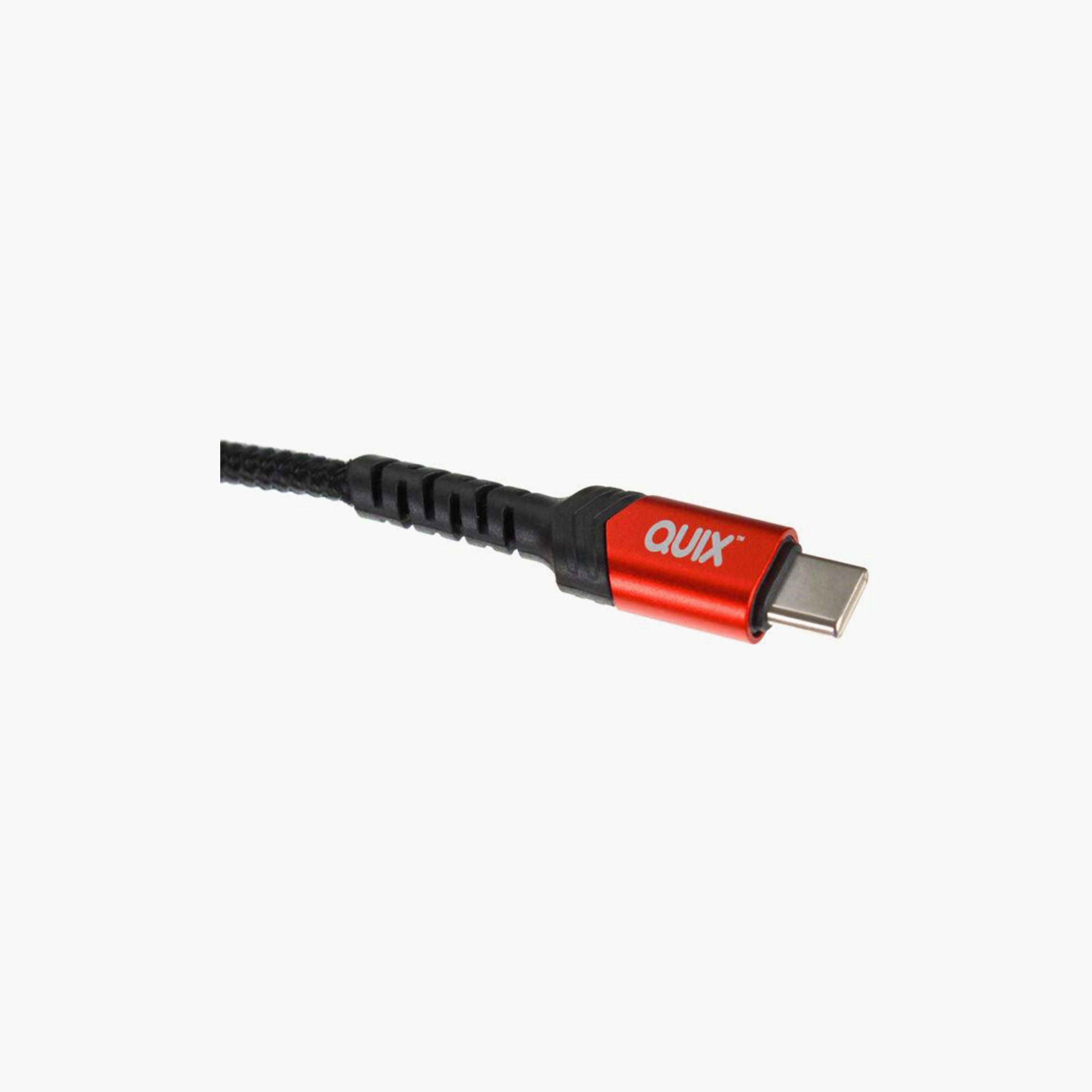 Quix Charging Cable Type-C To Lightning|QC3AE1001BK-electronics-accessories-mobileaccesories-image-3
