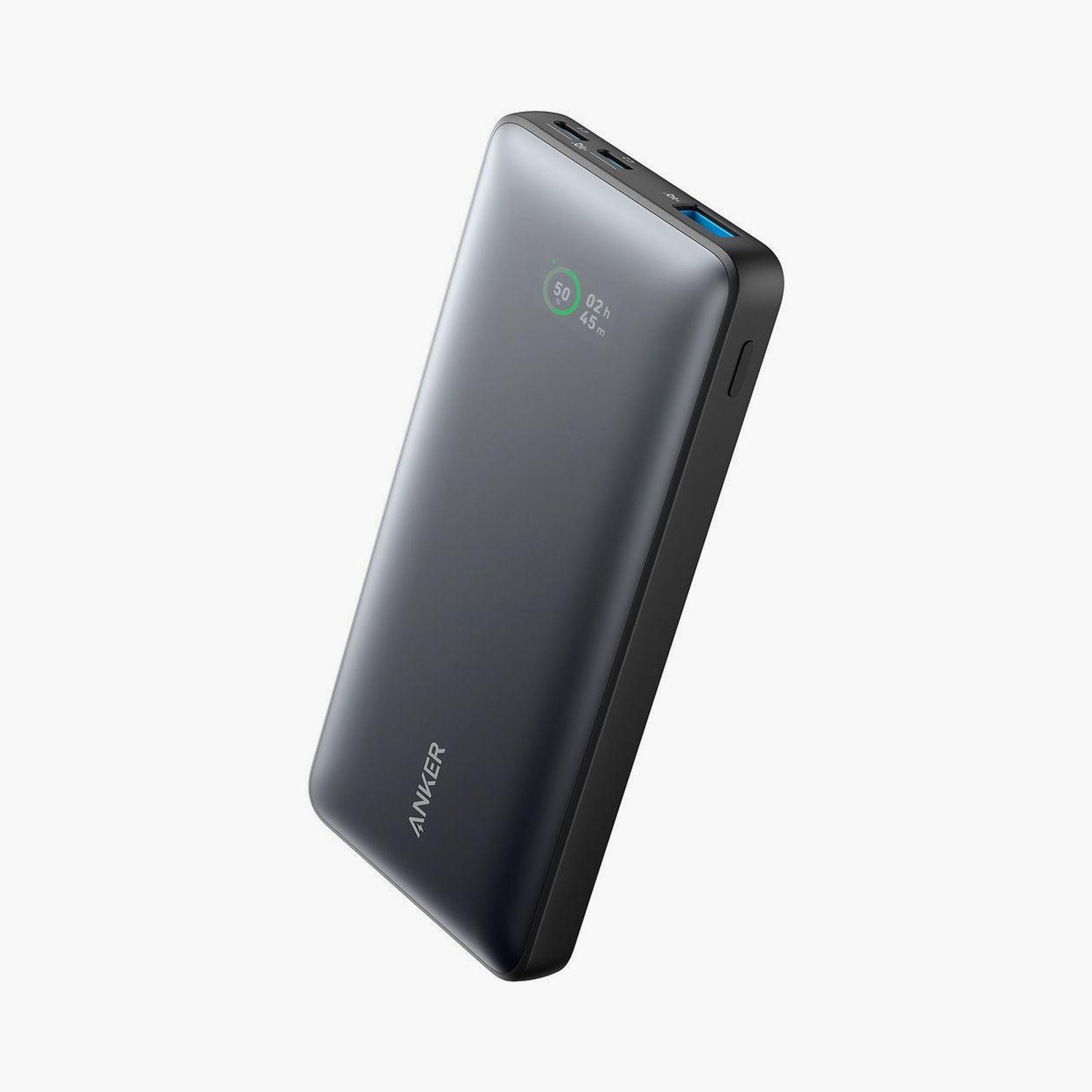باور بانك أنكر 533 بقوة 10000 مللي أمبير 25 واط أسود | AN.A1249H11.BK-electronics-accessories-mobileaccesories-image-1