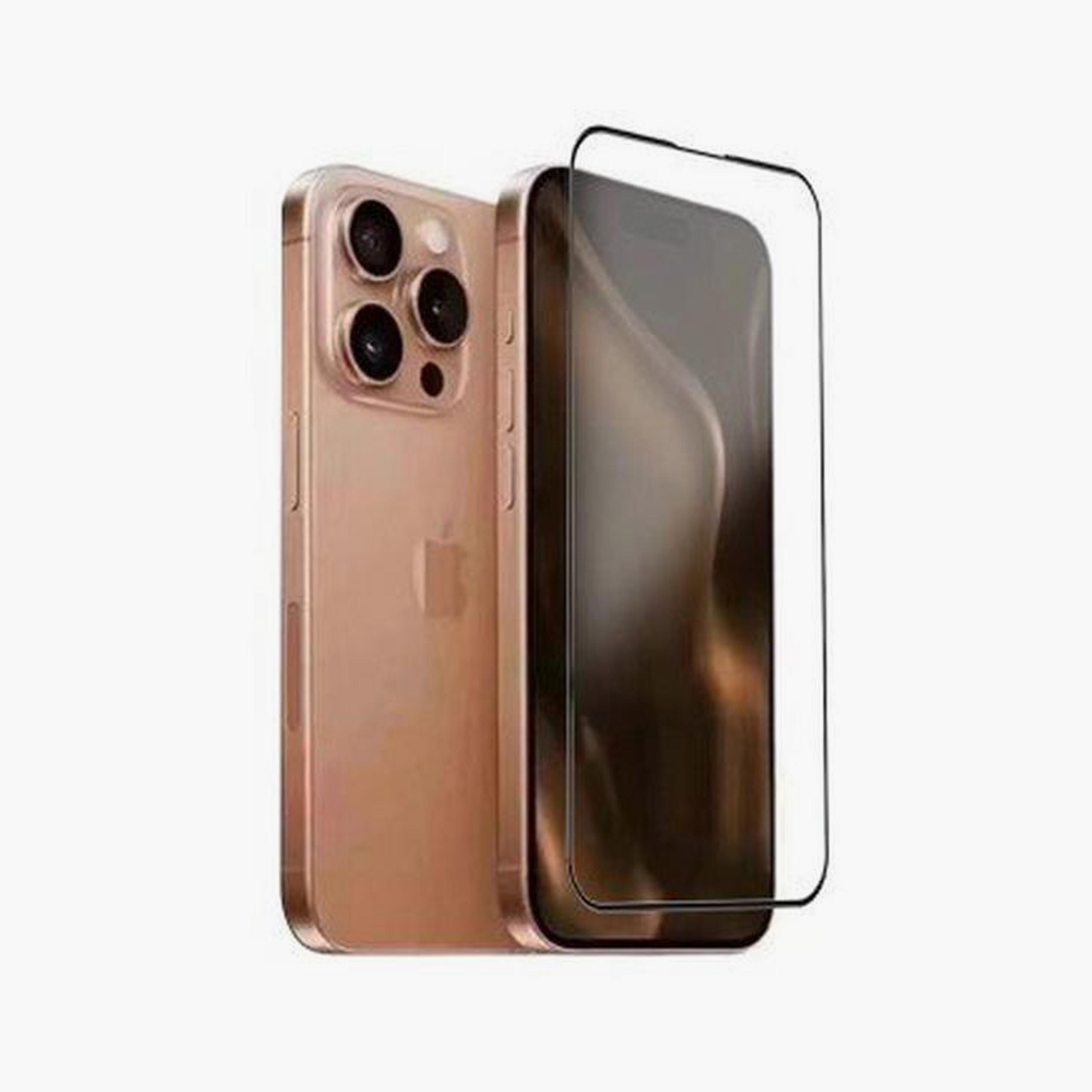 واقي شاشة ماكس آند ماكس زجاج مقوى لهاتف آيفون 16 برو ماكس | MXIP16PRMTG-electronics-accessories-mobileaccesories-image-2