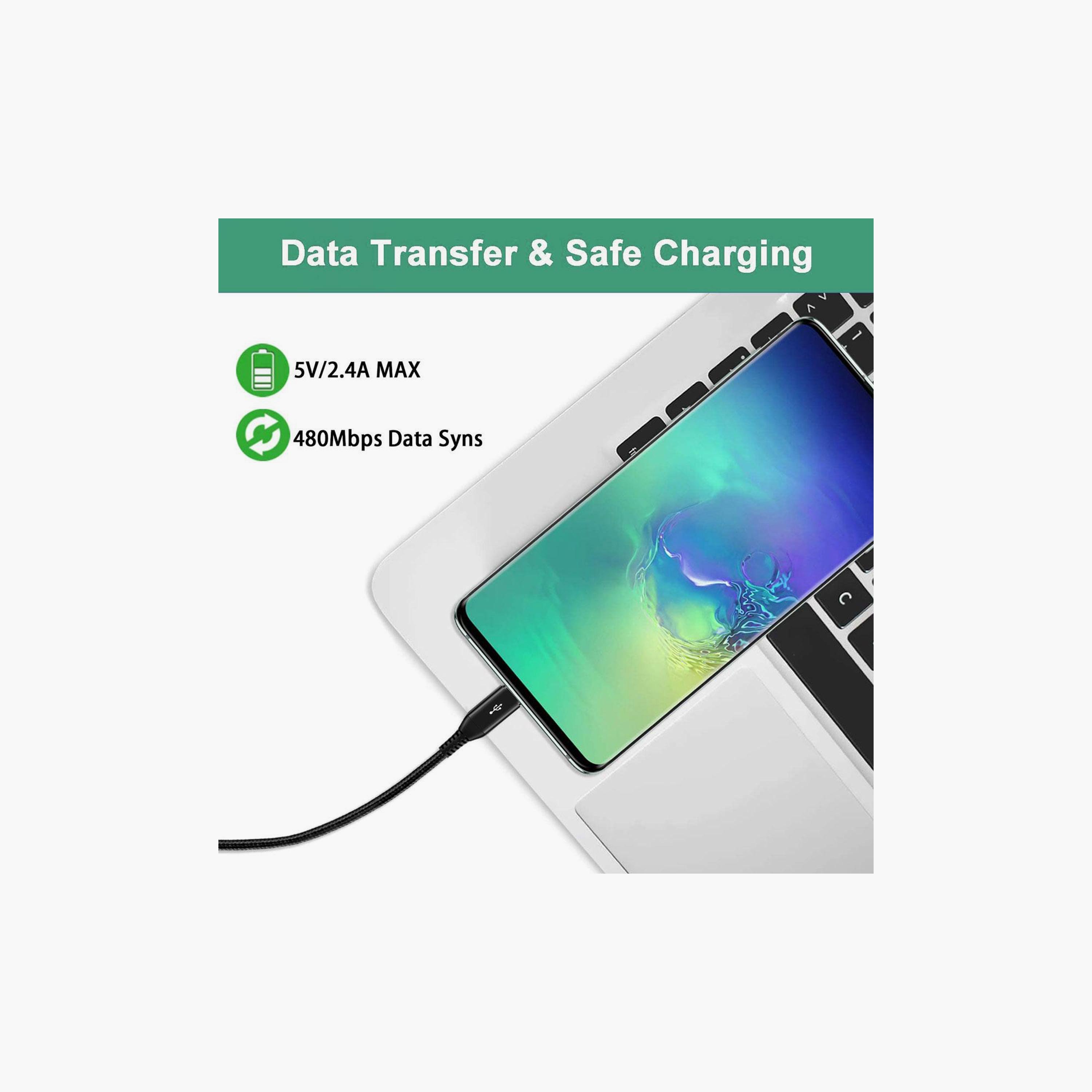 Max & Max Type-C To C Fast Charging Cable 2Meter|MX2MC2C-electronics-accessories-mobileaccesories-image-2