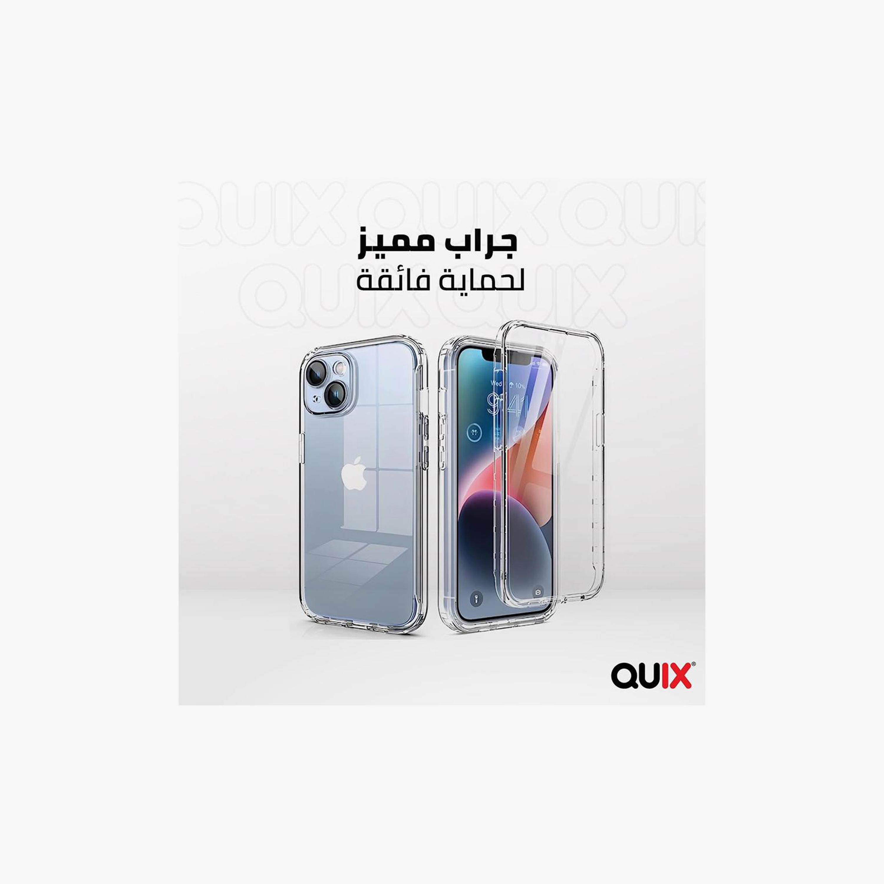 جراب حماية شفاف كويكس لهاتف آيفون 14 برو ماكس | QMDCC001040-electronics-accessories-mobileaccesories-image-3