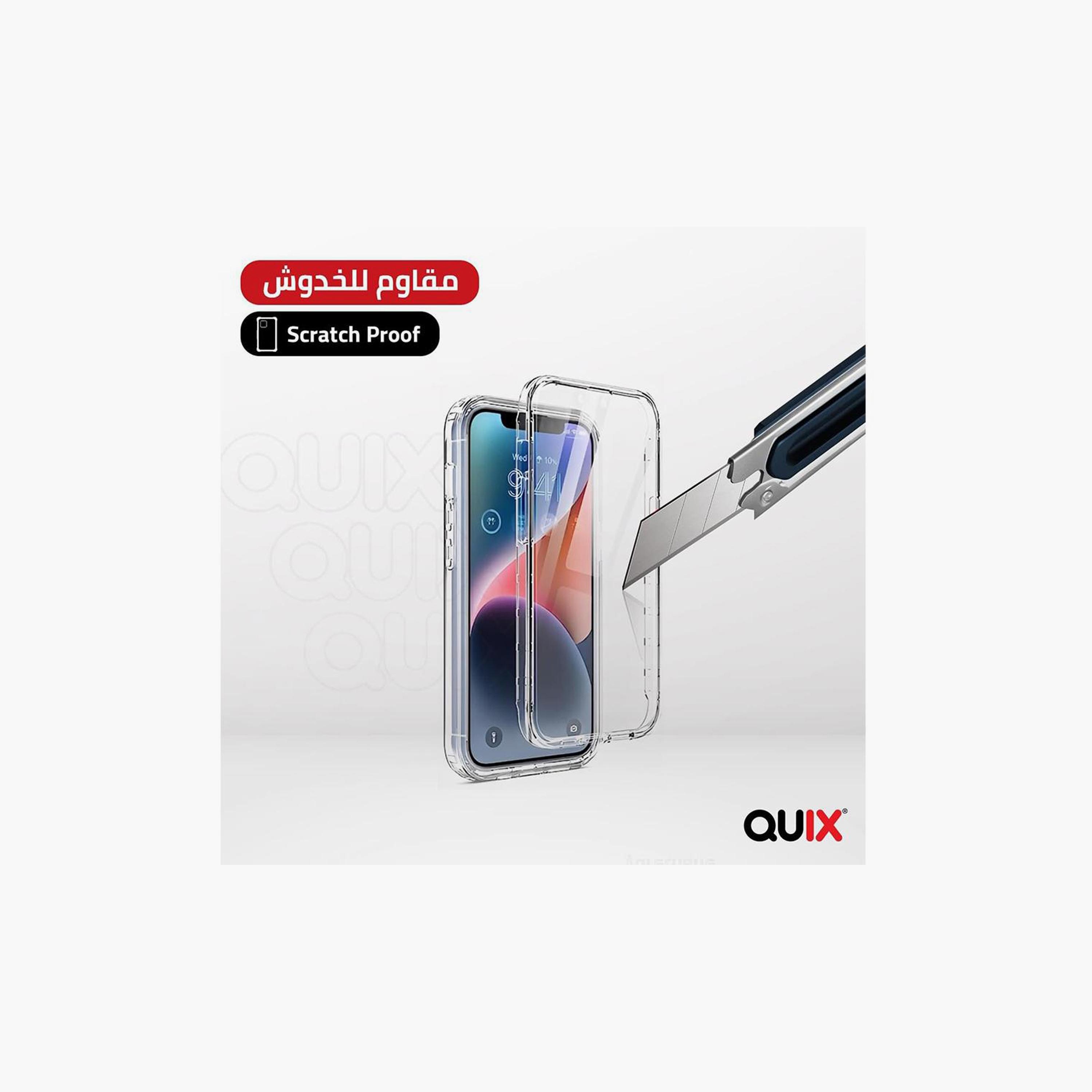 جراب حماية شفاف كويكس لهاتف آيفون 14 برو ماكس | QMDCC001040-electronics-accessories-mobileaccesories-image-4