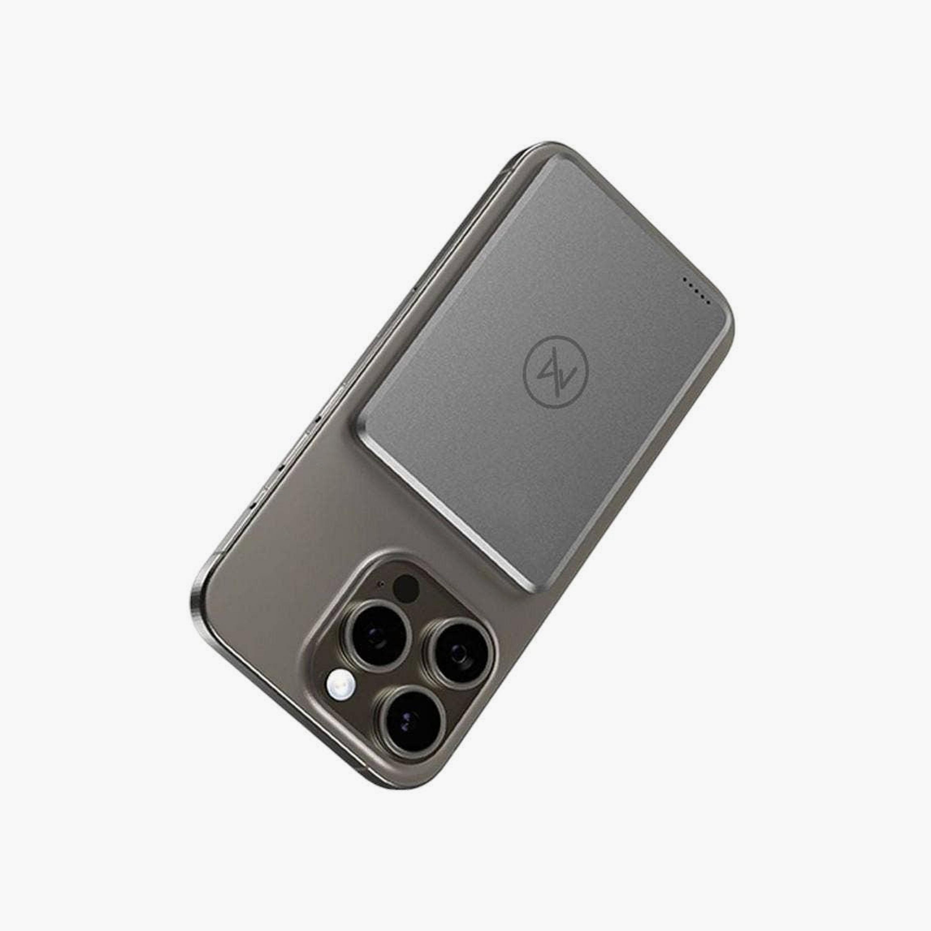 باور بانك مغناطيسي ماكس آند ماكس 5000 مللي أمبير رمادي | MXM-MSPB5K-GRY-electronics-accessories-mobileaccesories-image-2