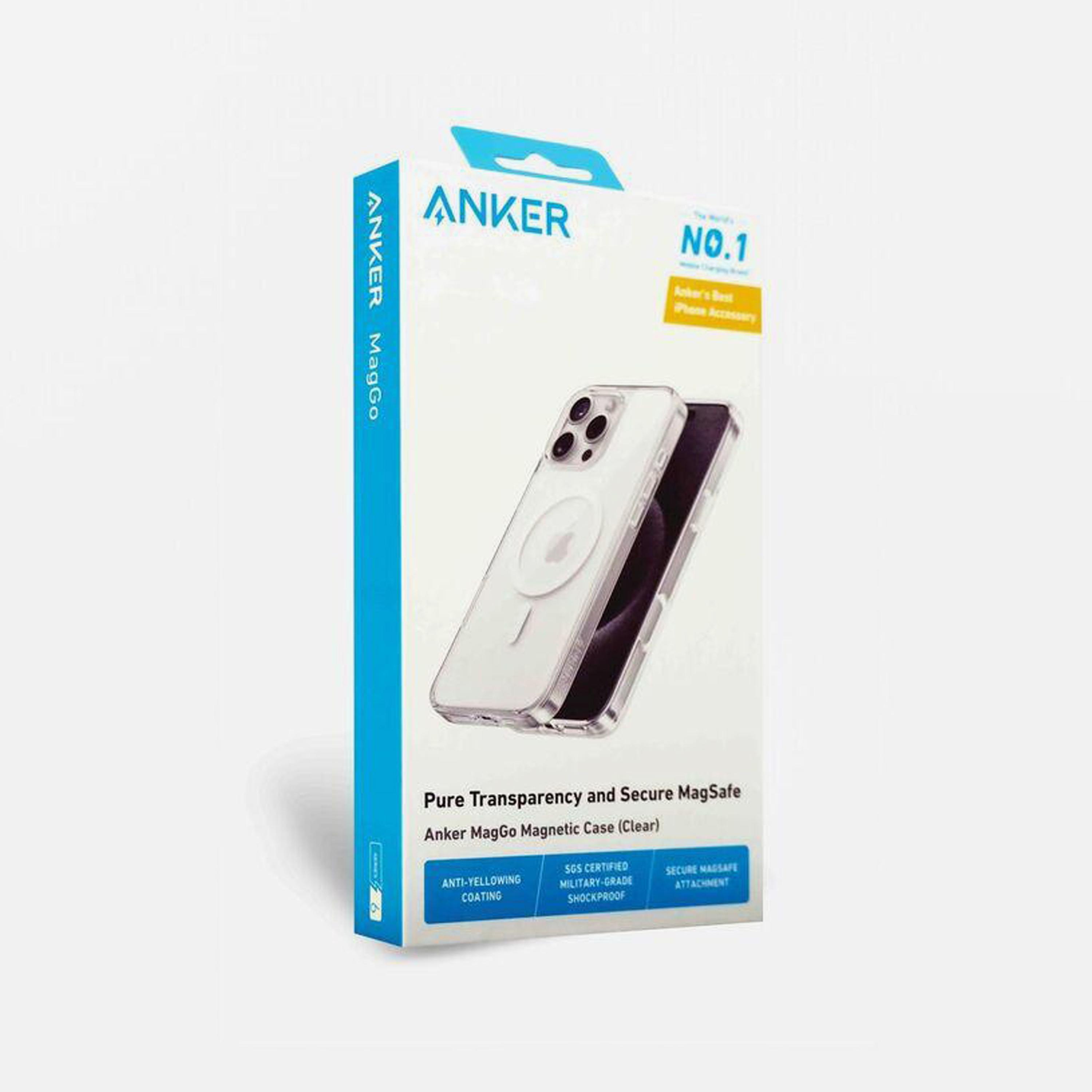 Anker MagGo Magnetic Case Clear iPhone 16 Pro Max|A90H2H0C-electronics-accessories-mobileaccesories-image-2