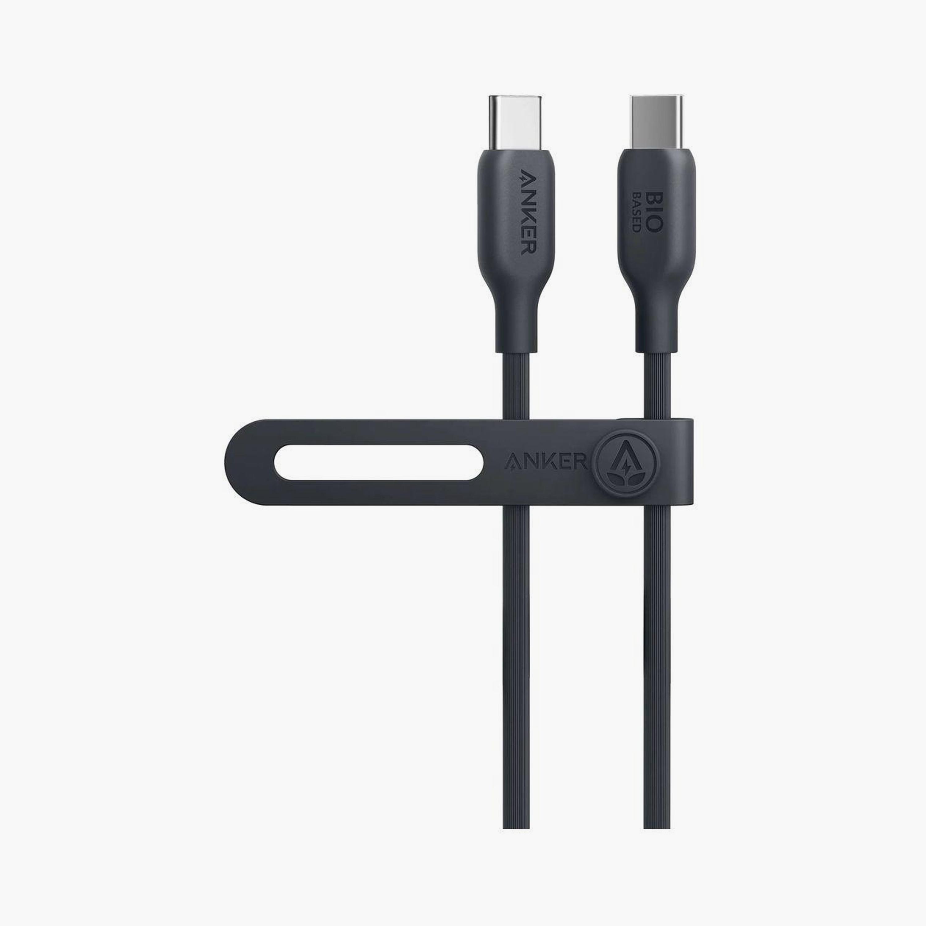 كابل أنكر 544 USB-C إلى USB-C مصنوع من مواد حيوية 3 أقدام أسود | A80F1H11-electronics-accessories-mobileaccesories-image-1