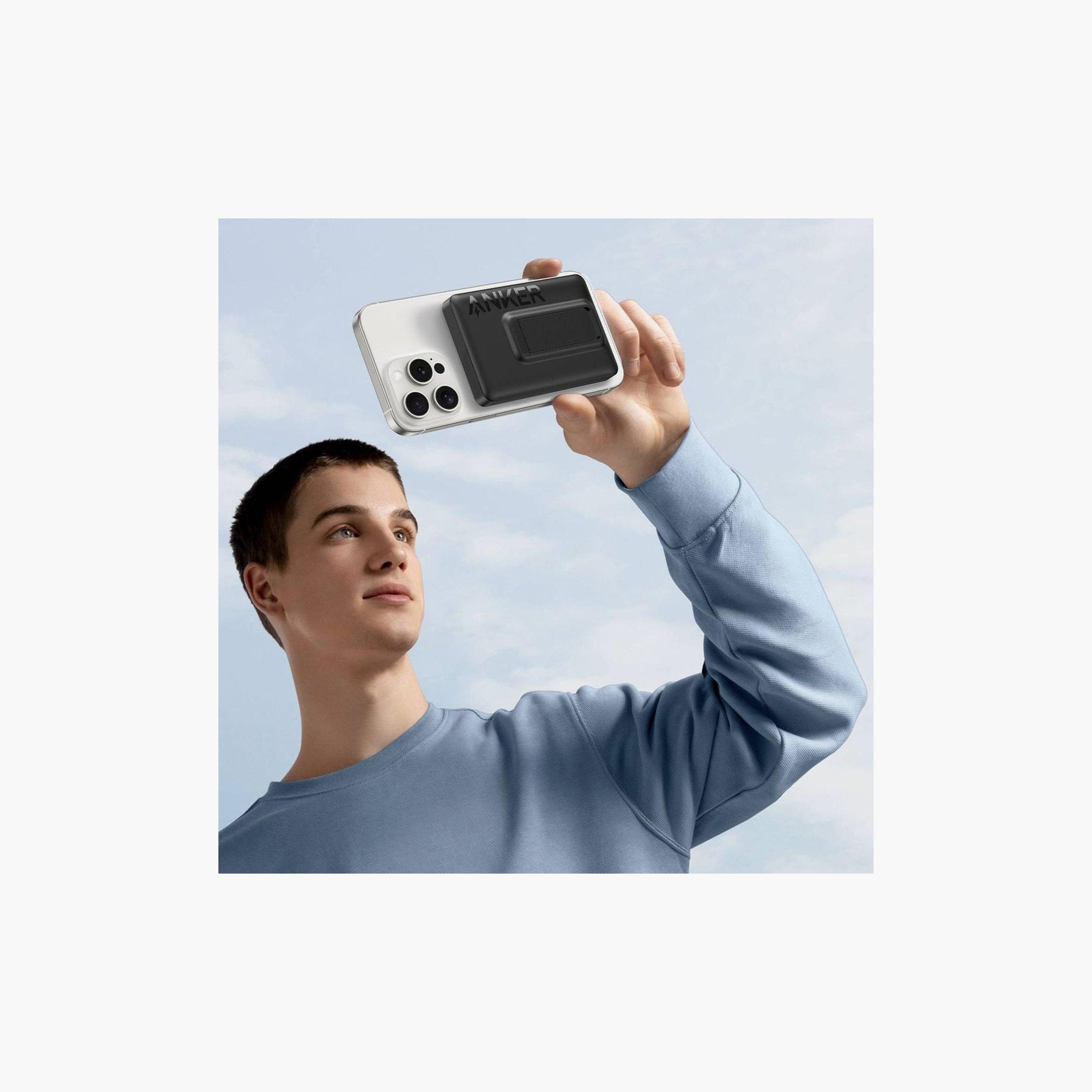 باور بانك أنكر ماج جو (10000 مللي أمبير 7.5 واط مع حامل) | AN.A1652H11.BK-electronics-accessories-mobileaccesories-image-7