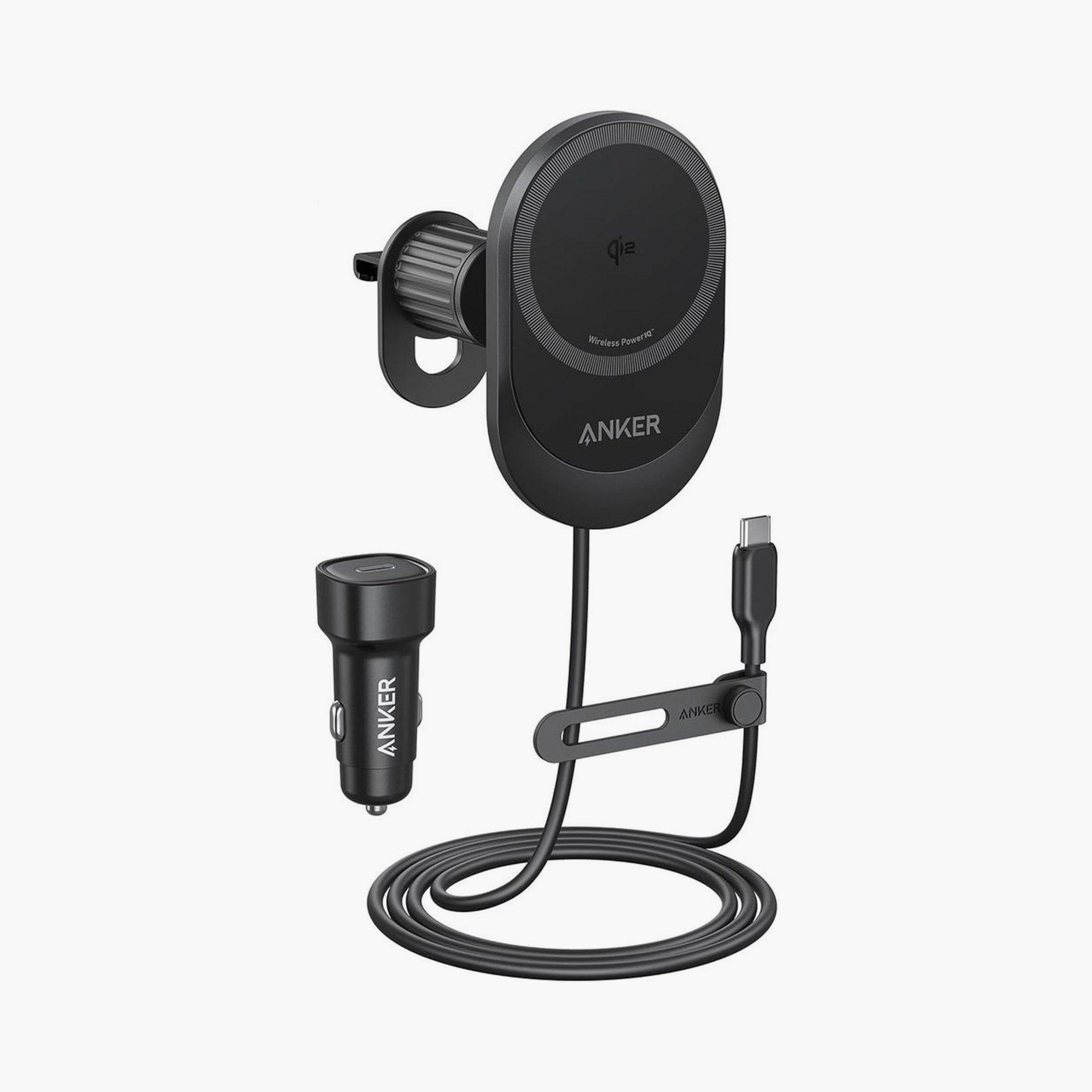 Anker MagGo Wireless Car Mount Charger Black|AN.B2932111.BK-electronics-portabledevices-image-1