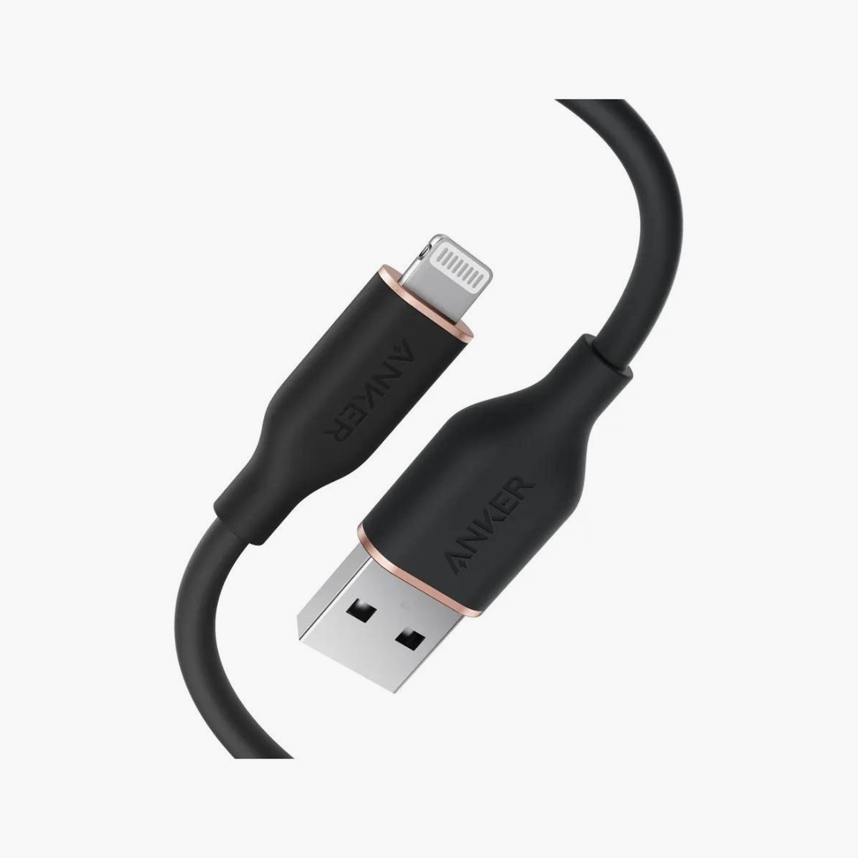 Anker PowerLine III Flow USB-A to Lighting Cable - Black|A85A1011-electronics-accessories-mobileaccesories-image-1