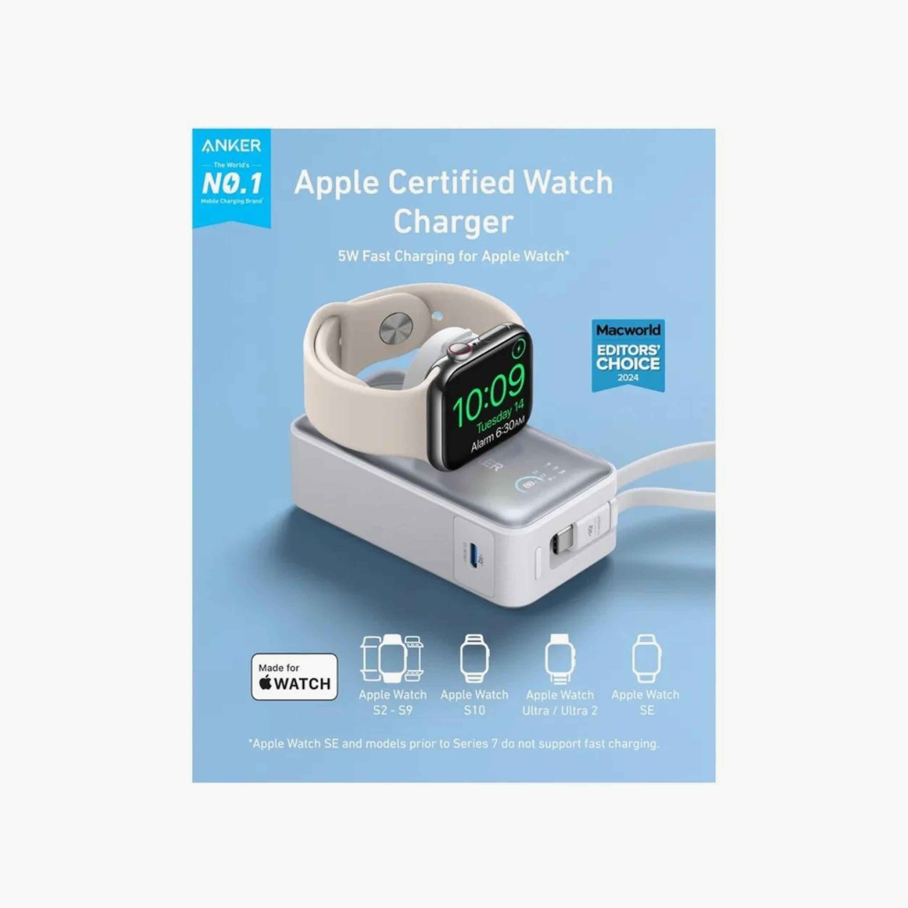 Anker MagGo Power Bank 10000mAh 35W For Apple Watch White|A1657H21-electronics-accessories-mobileaccesories-image-2