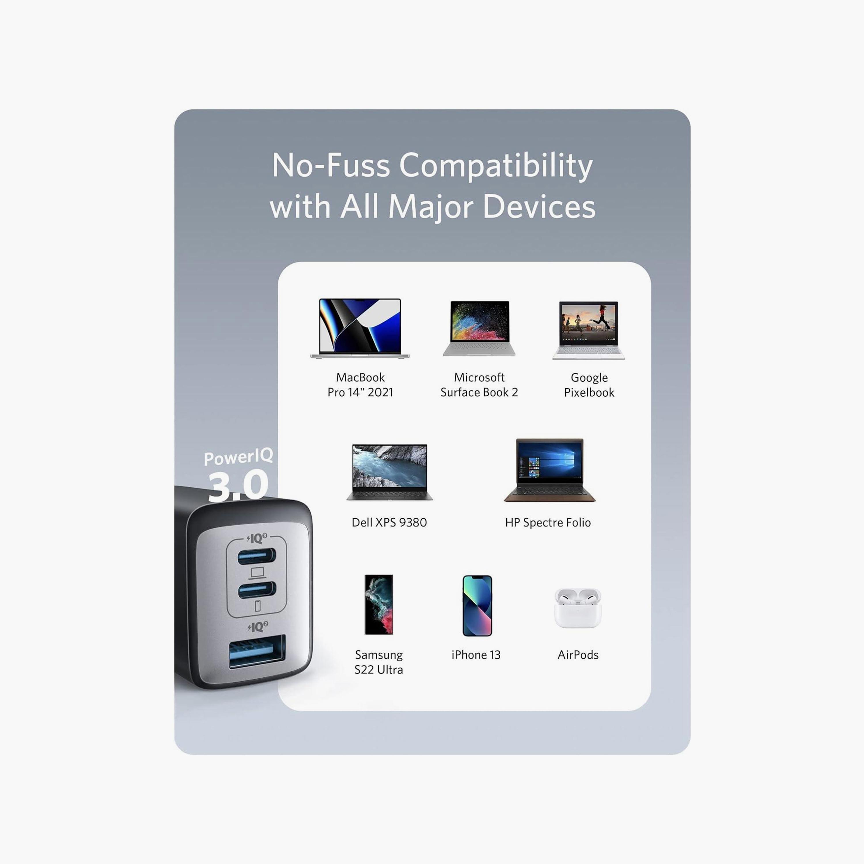 شاحن أنكر باور بورت III بثلاثة منافذ USB-C 65 واط أسود | AN.A2667K11.BK-electronics-accessories-mobileaccesories-image-6