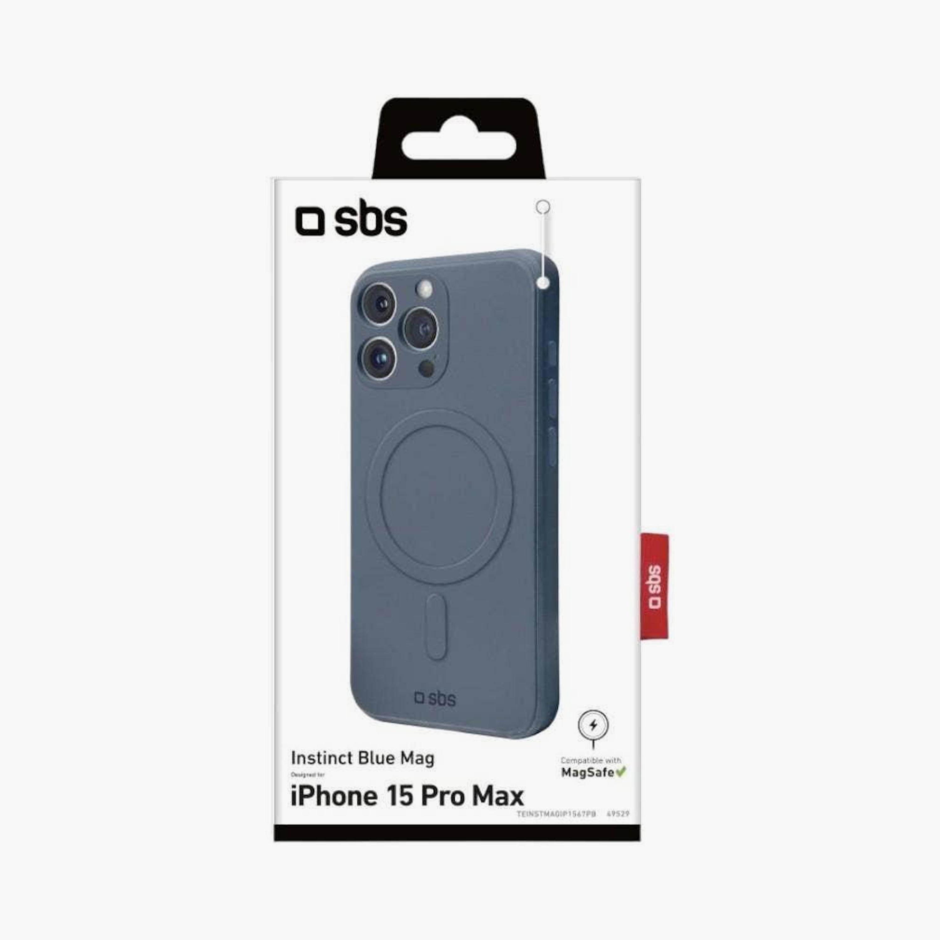 جراب إس بي إس إنستينكت ماج لهاتف آيفون 15 برو ماكس أزرق | TEINSTMAGIP1567PB-electronics-accessories-mobileaccesories-image-2