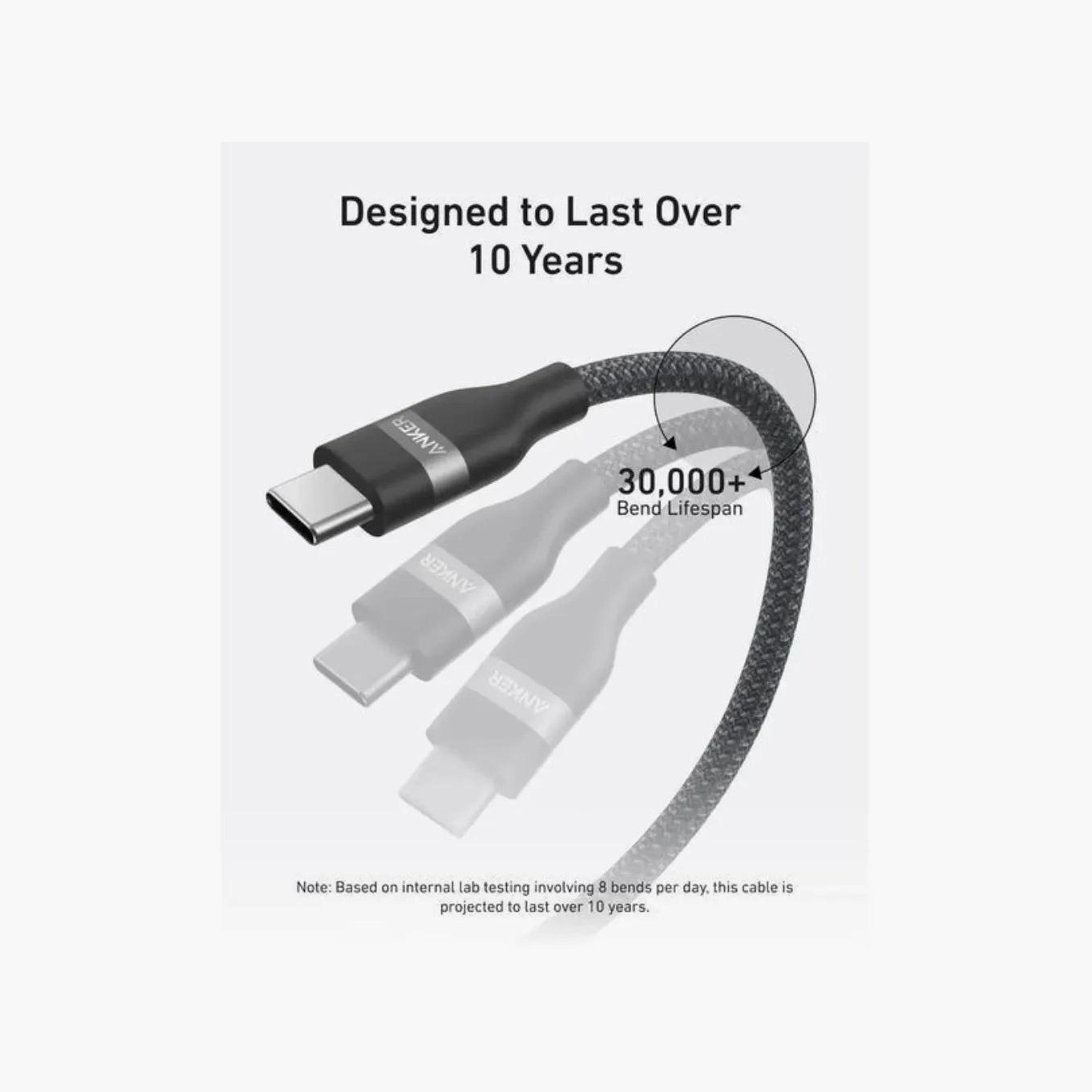 كابل أنكر USB-C إلى USB-C 3 أقدام 240 واط مجدول معاد تدويره أسود | A82E2H111-PROMO_EMAX_AE_ENBD_131026-image-3