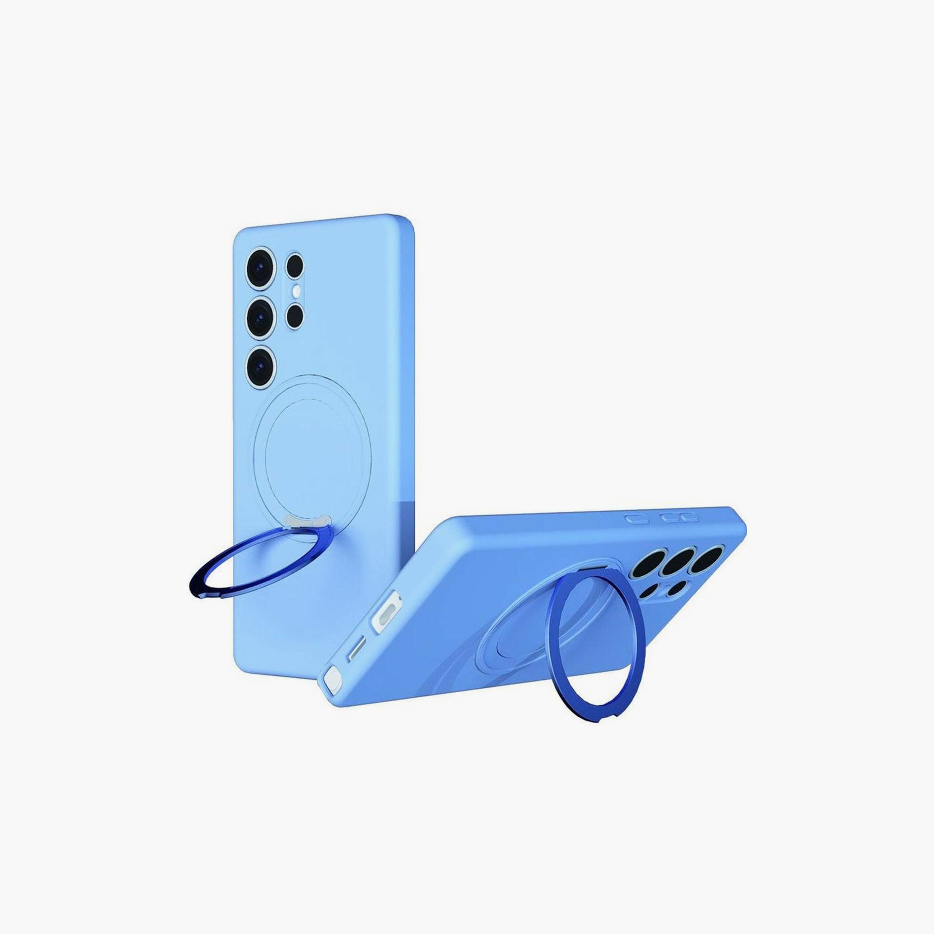 Max & Max Silicon Case Blue Samsung Galaxy S25 Ultra|MXS25U360LS-BL-electronics-accessories-mobileaccesories-image-3