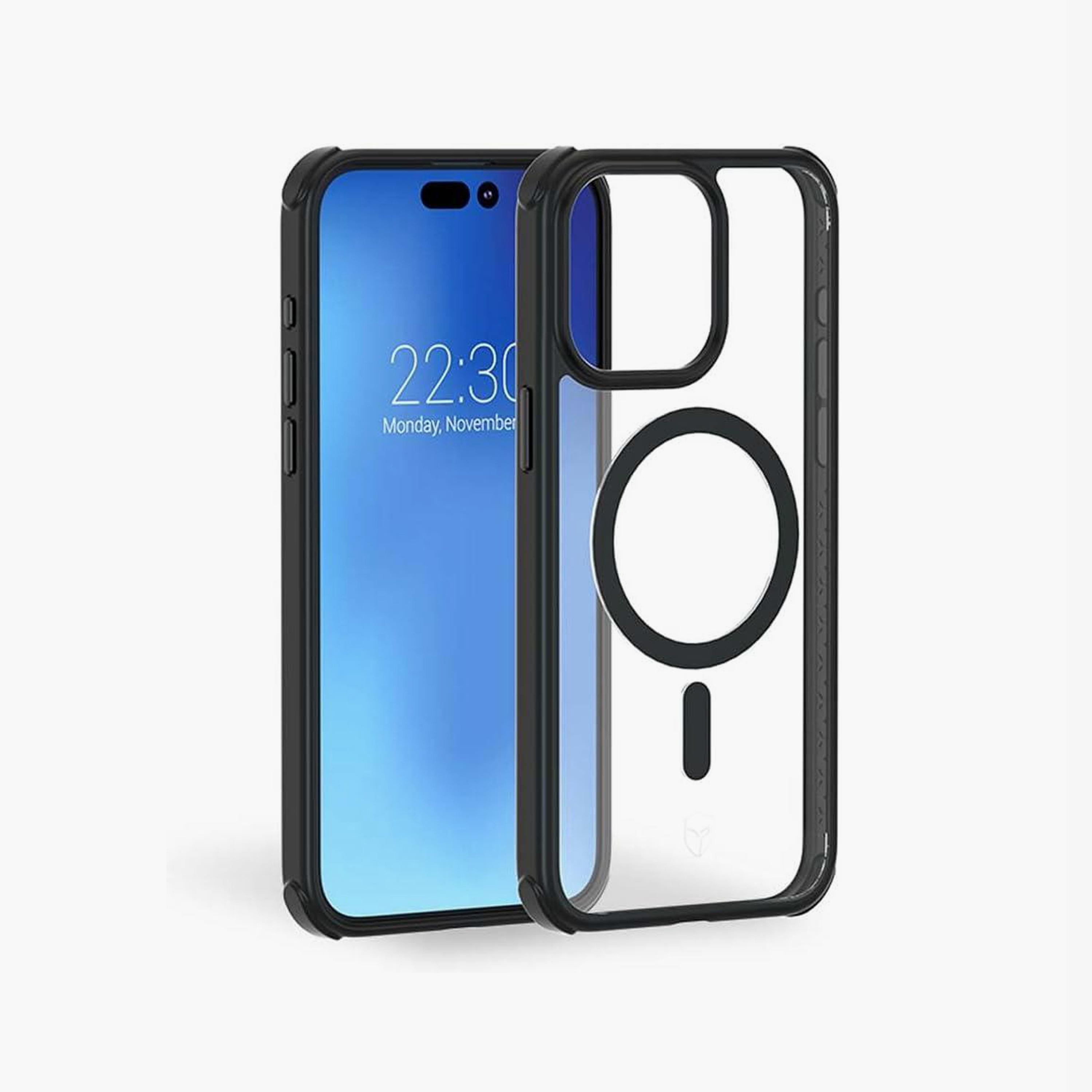 Force Magsafe Compatible Frosted Case iPhone 15 Pro|FCAIRFRMAGIP15PB-electronics-accessories-mobileaccesories-image-1