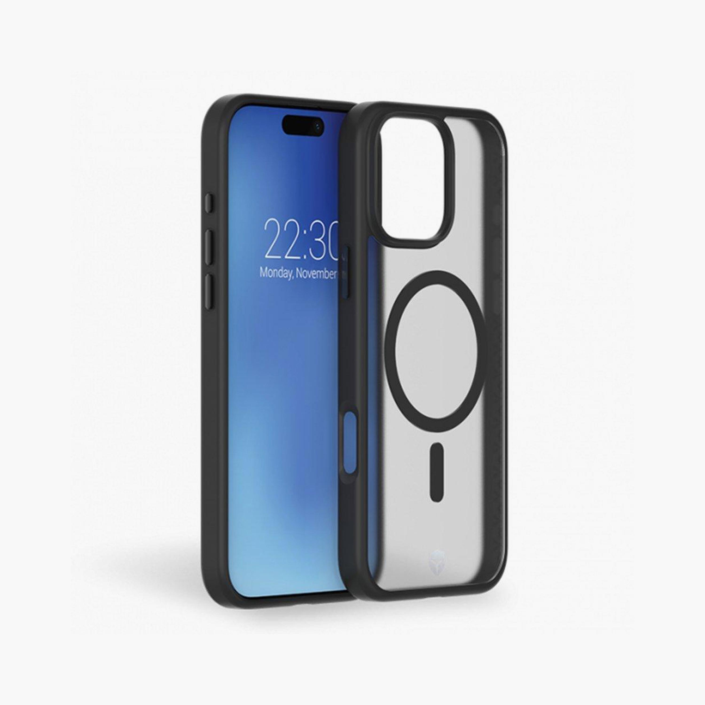 جراب فورس آير فروست ماج سيف أسود لهاتف آيفون 16 برو ماكس | FCAIRFRMAGIP16PMB-electronics-accessories-mobileaccesories-image-1