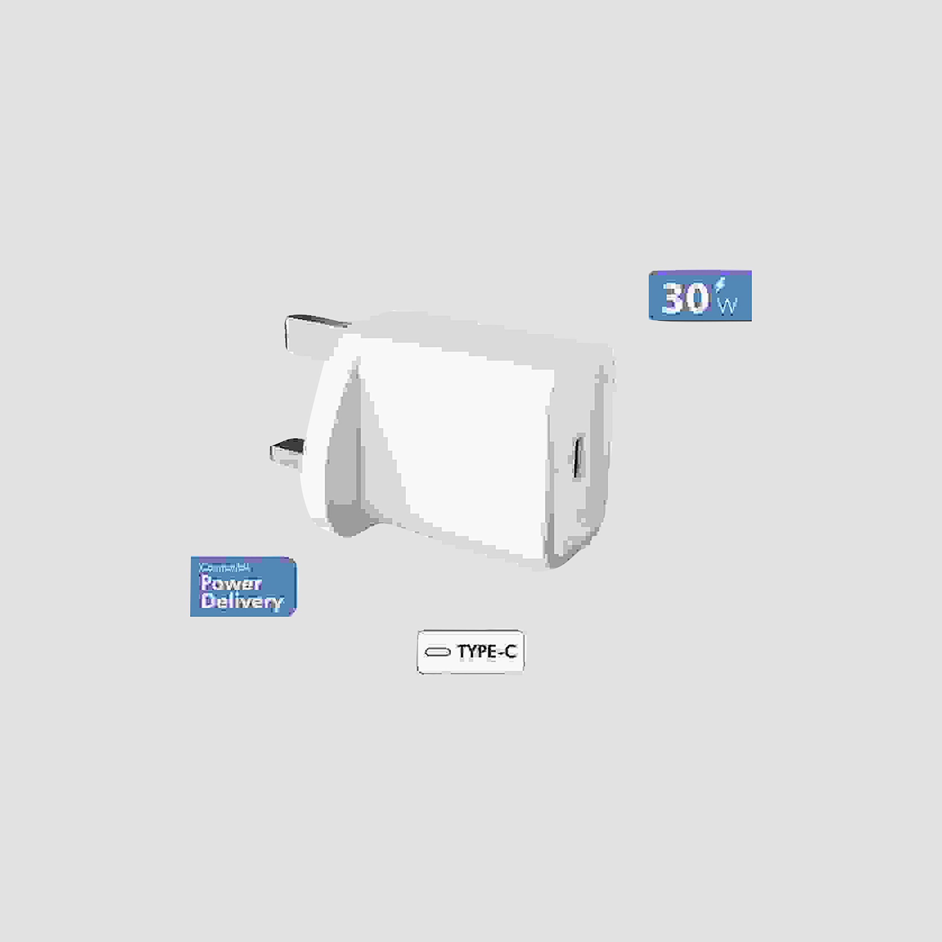 شاحن حائط فورس باور 30 واط USB سي | FPLICS1C30WPDWUK-PROMO_EMAX_AE_ENBD_131026-image-1