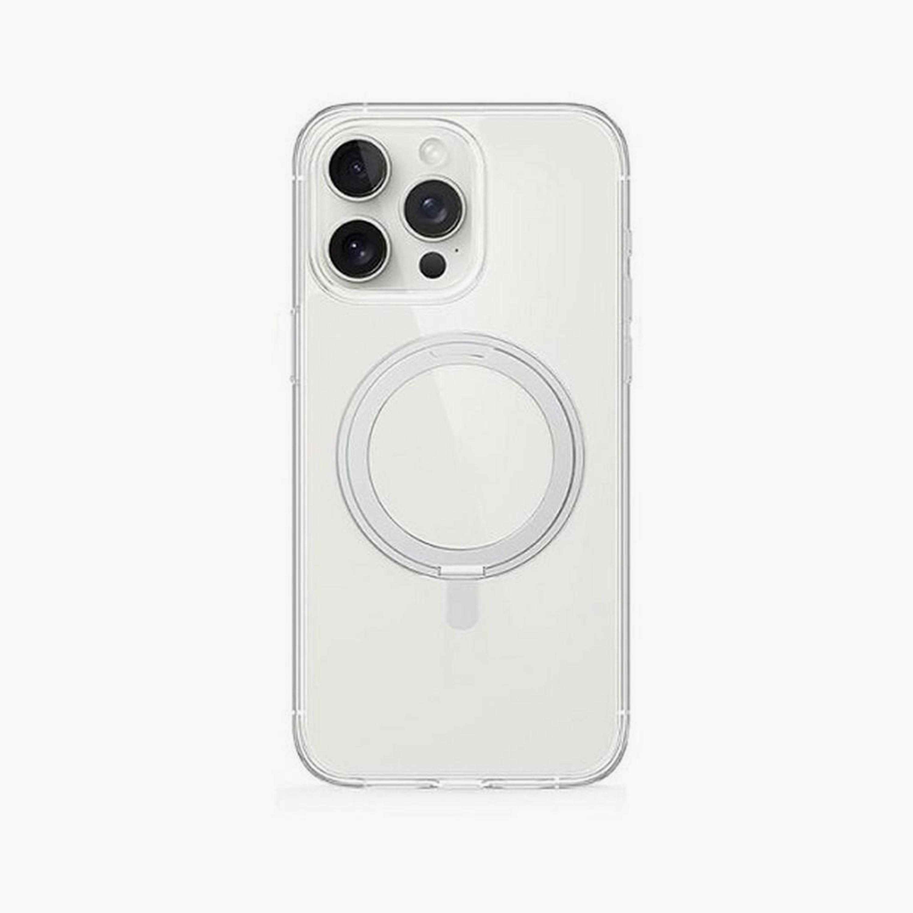 Max & Max iPhone 16 Pro 360 Rotating Clear Case With Magsafe|MXIP16PRRCC-electronics-accessories-mobileaccesories-image-1