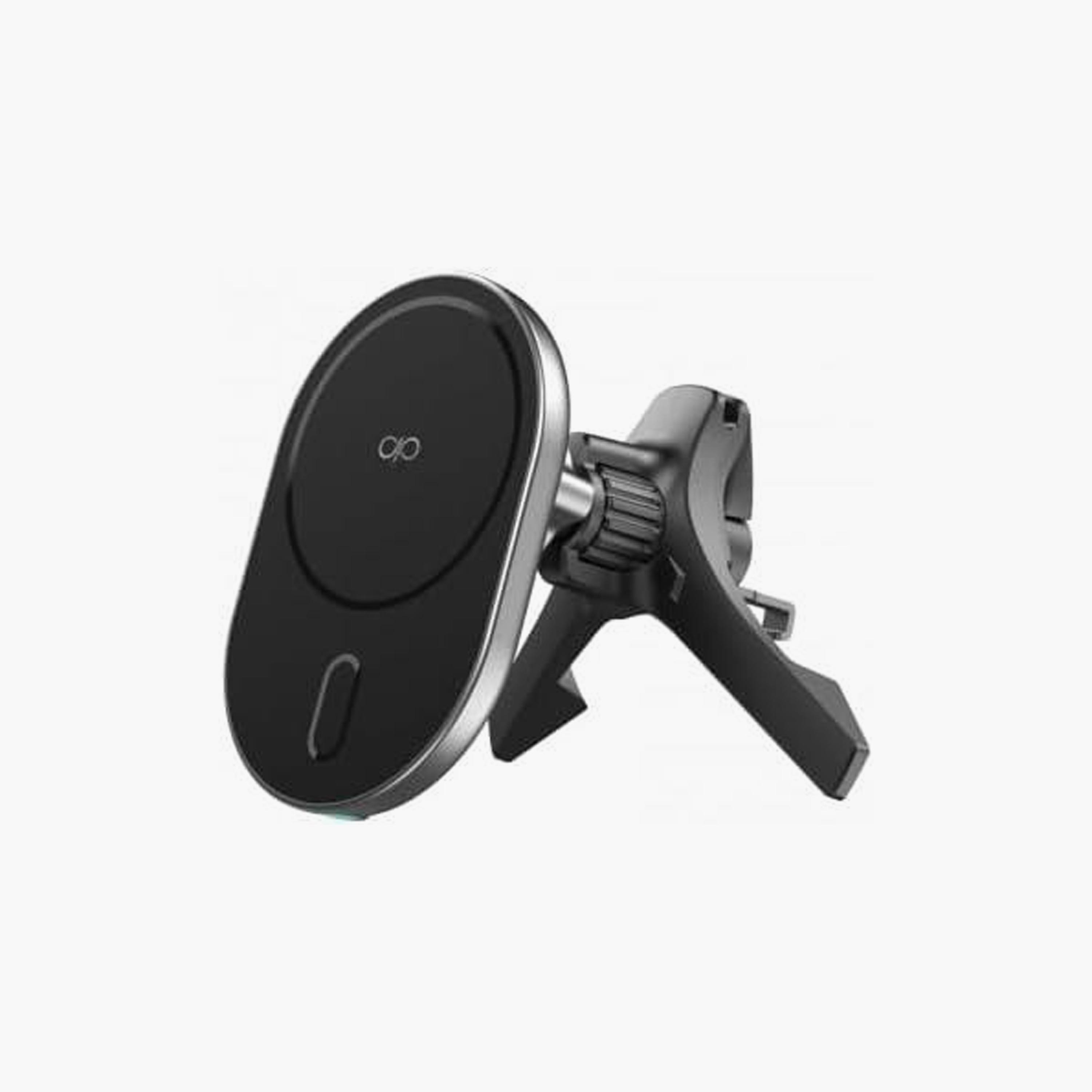 شاحن سيارة لاسلكي فورس باور متوافق مع ماج سيف 15 واط بفتحة تهوية أسود | FPMSPADAIRV15WB-electronics-accessories-mobileaccesories-image-1