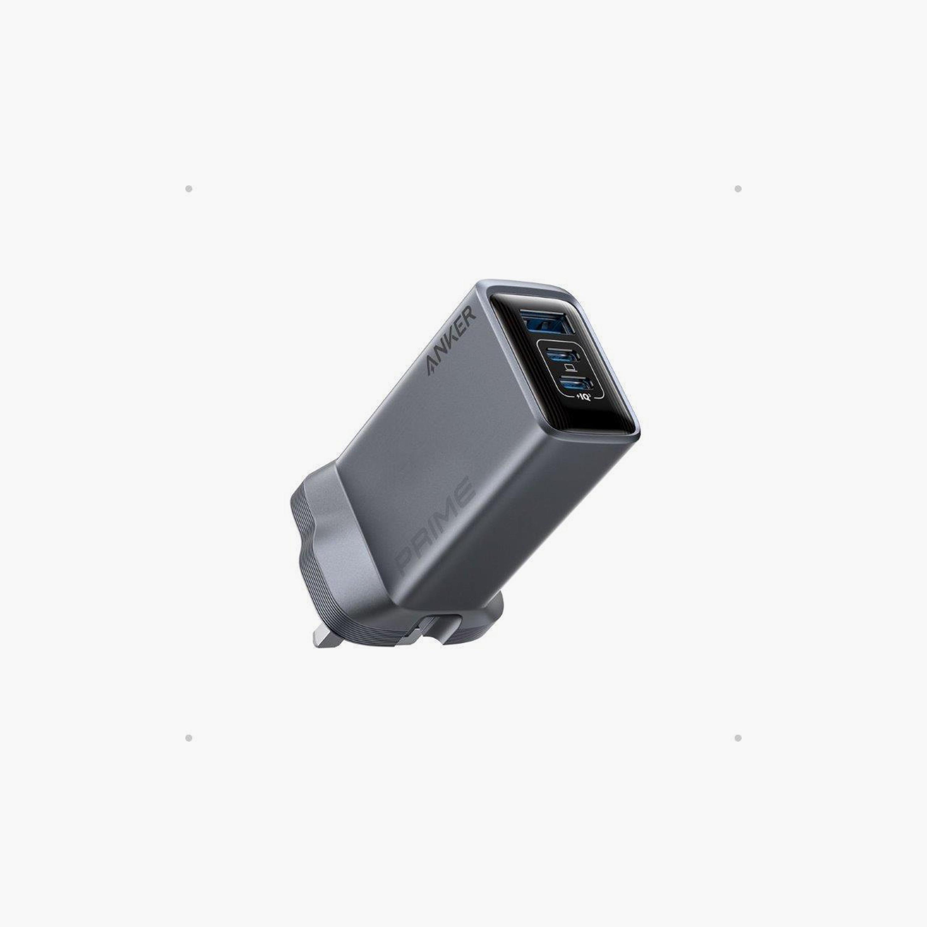 Anker Prime 100W GaN Charger with 3 Ports Silver Fast Charging Adapter|A2688241-electronics-accessories-mobileaccesories-image-1