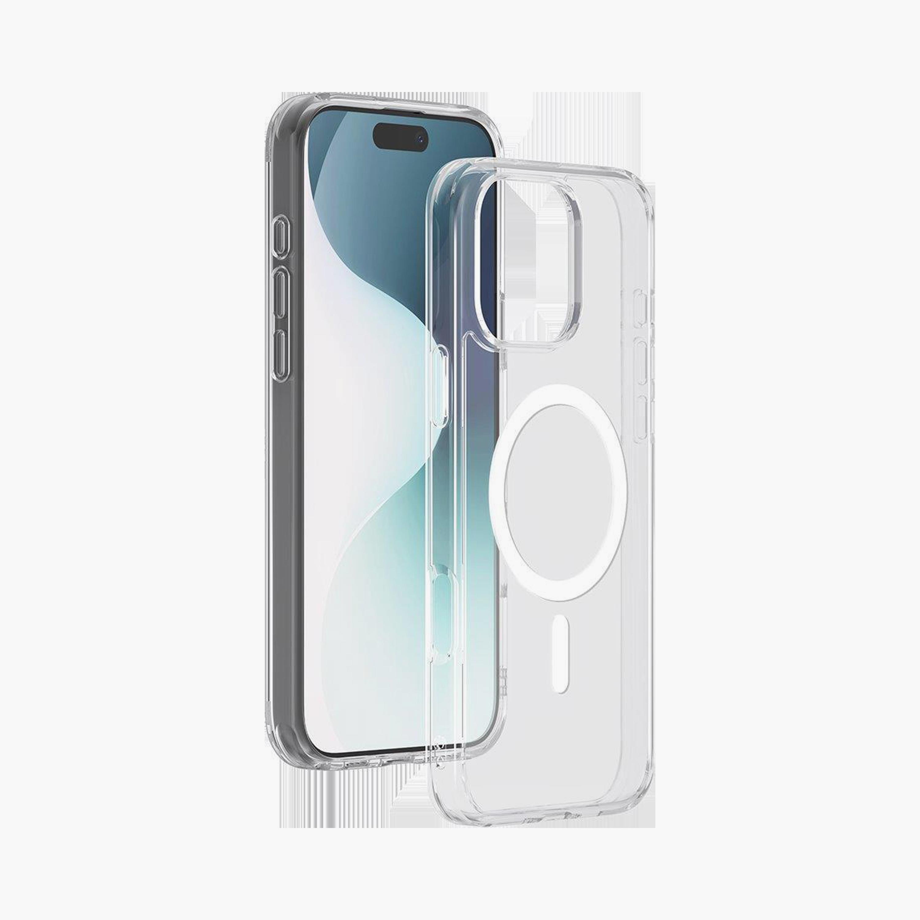 Force Bigben iPhone 16 Pro Case Compatible Magsafe Hybrid Transparent|COVMAGIP16P-electronics-accessories-mobileaccesories-image-1