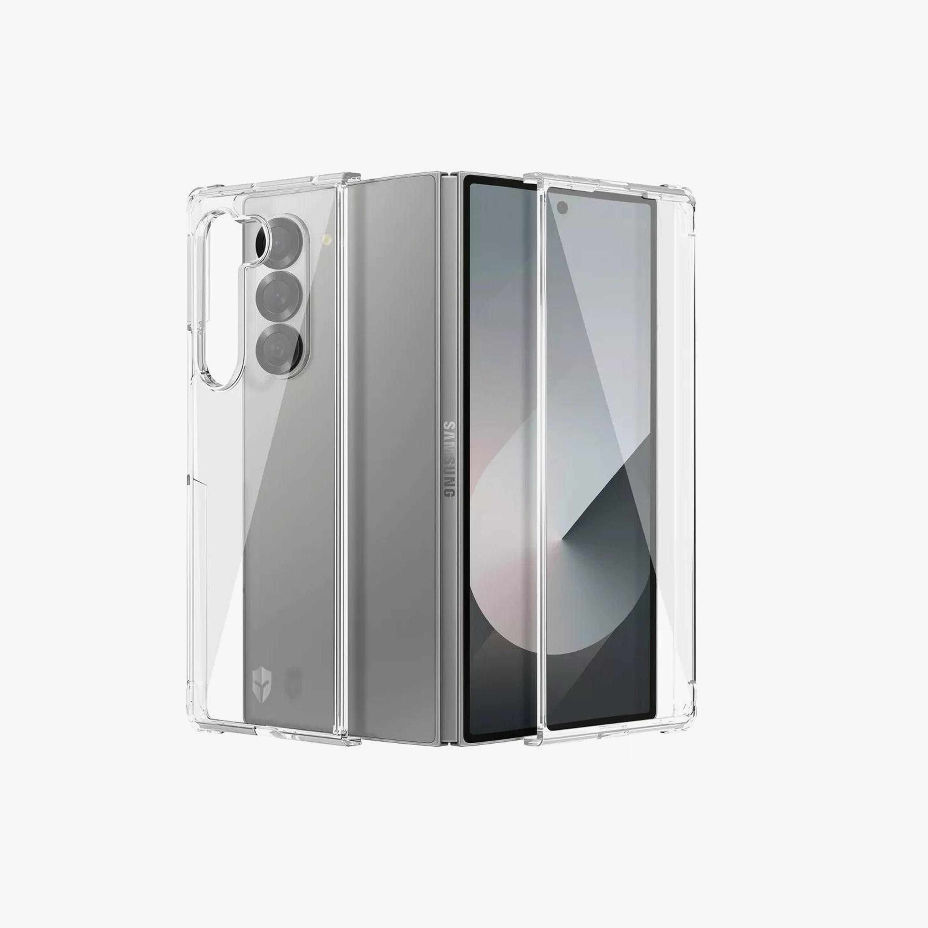 جراب فورس مزدوج التعزيز شفاف لهاتف جالكسي زد فولد 6 ديو | FCDUOGZFOLD6T-electronics-accessories-mobileaccesories-image-1