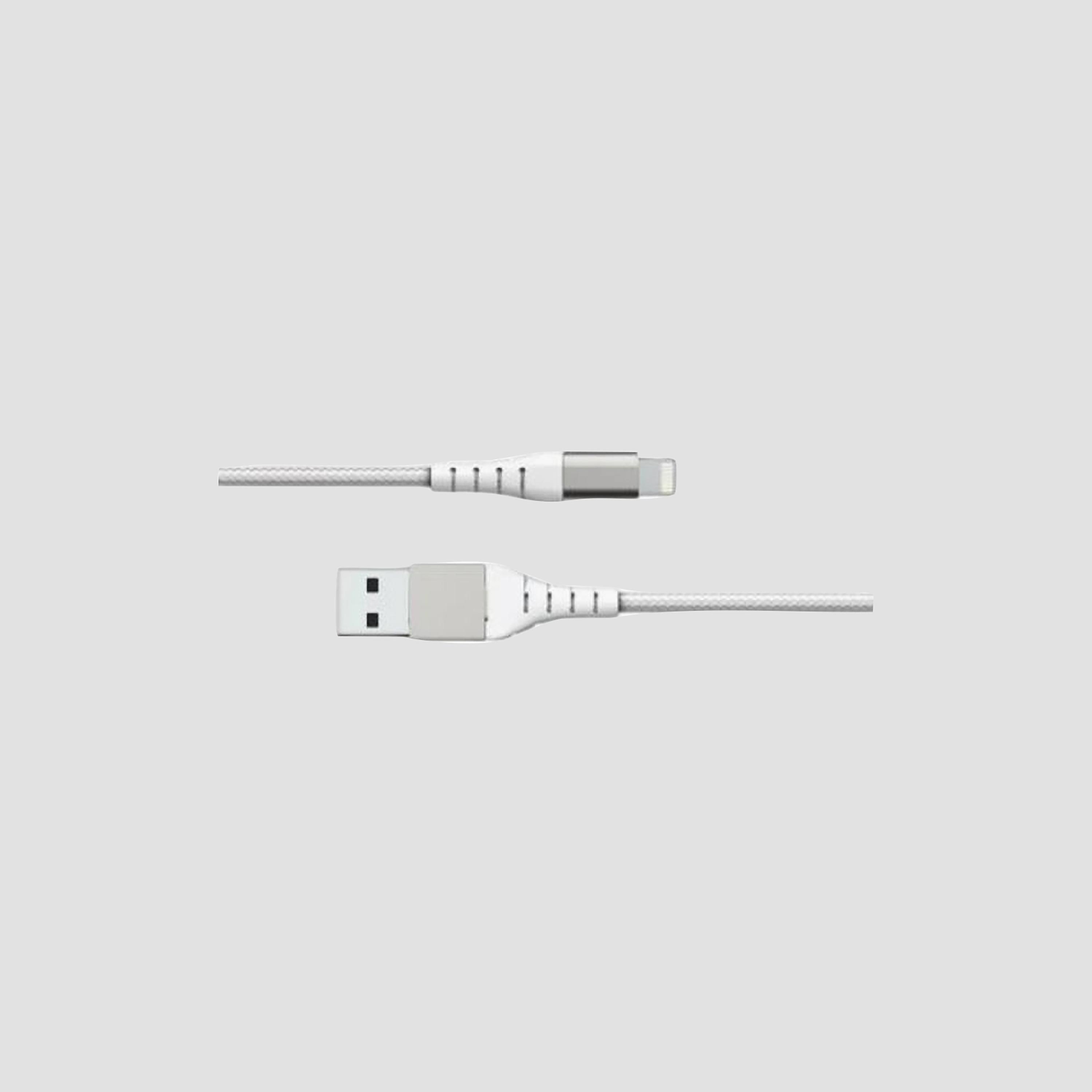 كابل فورس USB إيه/لايتنينج معزز 1.2 متر 2.4 أمبير بضمان مدى الحياة أبيض | FPLIAMFI1M2RW2-PROMO_EMAX_AE_ENBD_131026-image-1
