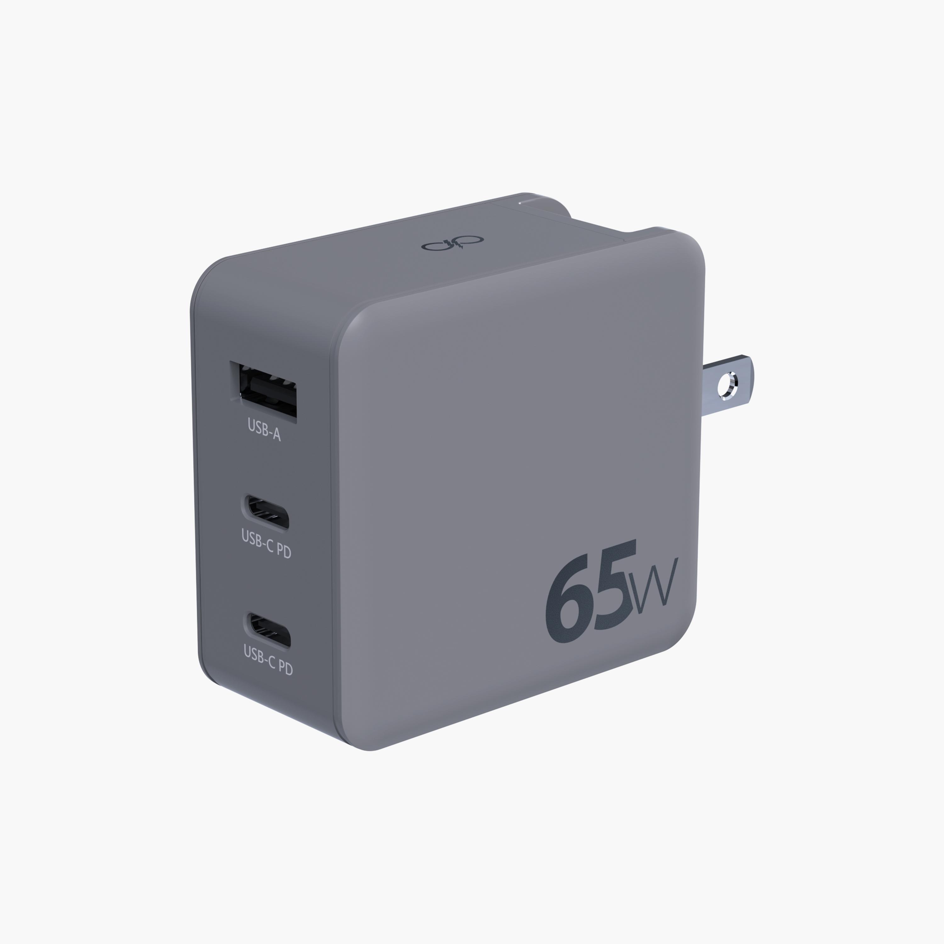 Force Power 65W Power Delivery GaN International Travel Adapter Grey|FPCS65WACCTRAVELRG-electronics-accessories-mobileaccesories-image-2