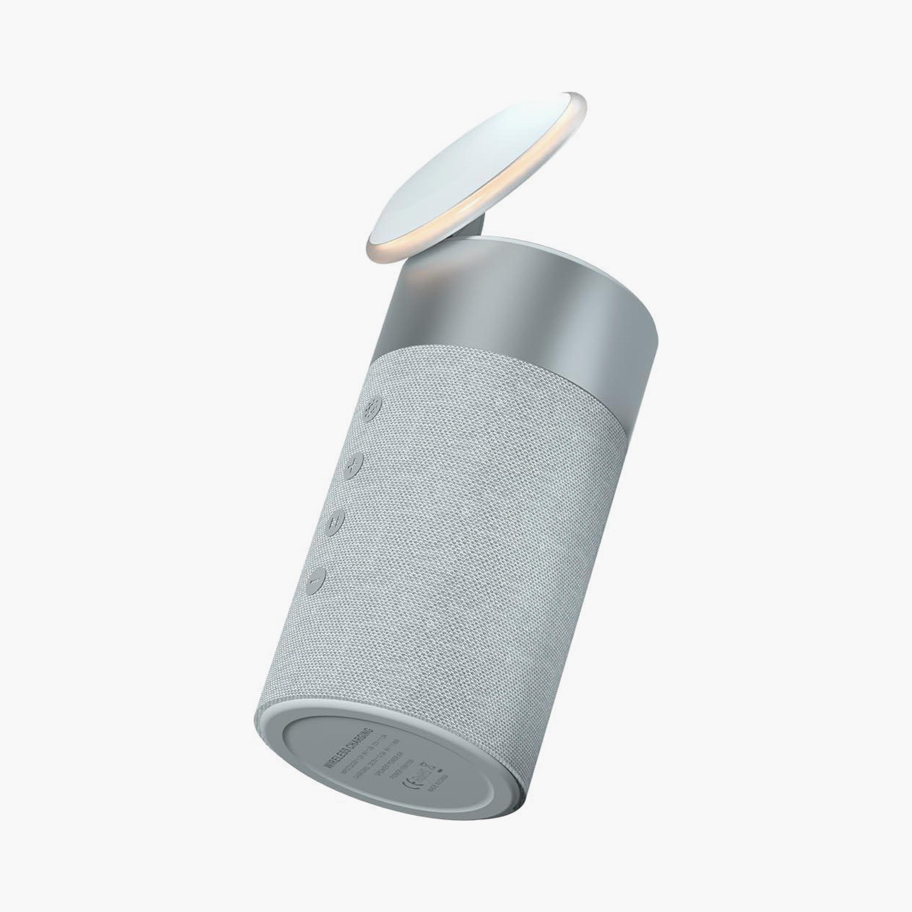 Force Play Dual Wireless Charger (15W + 5W) MagSafe Compatible + Silver Bluetooth Speaker-electronics-accessories-mobileaccesories-image-4