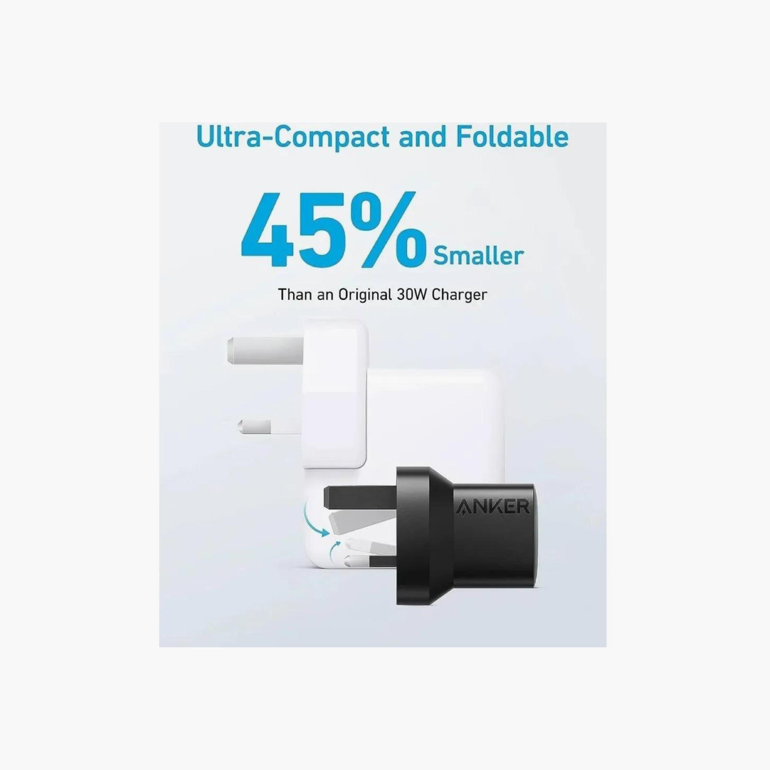 Anker 323 33W Wall Charger with USB C to C Cable 3ft Dual Port Fast Charging|AN.B2331K11.BK-electronics-accessories-mobileaccesories-image-2