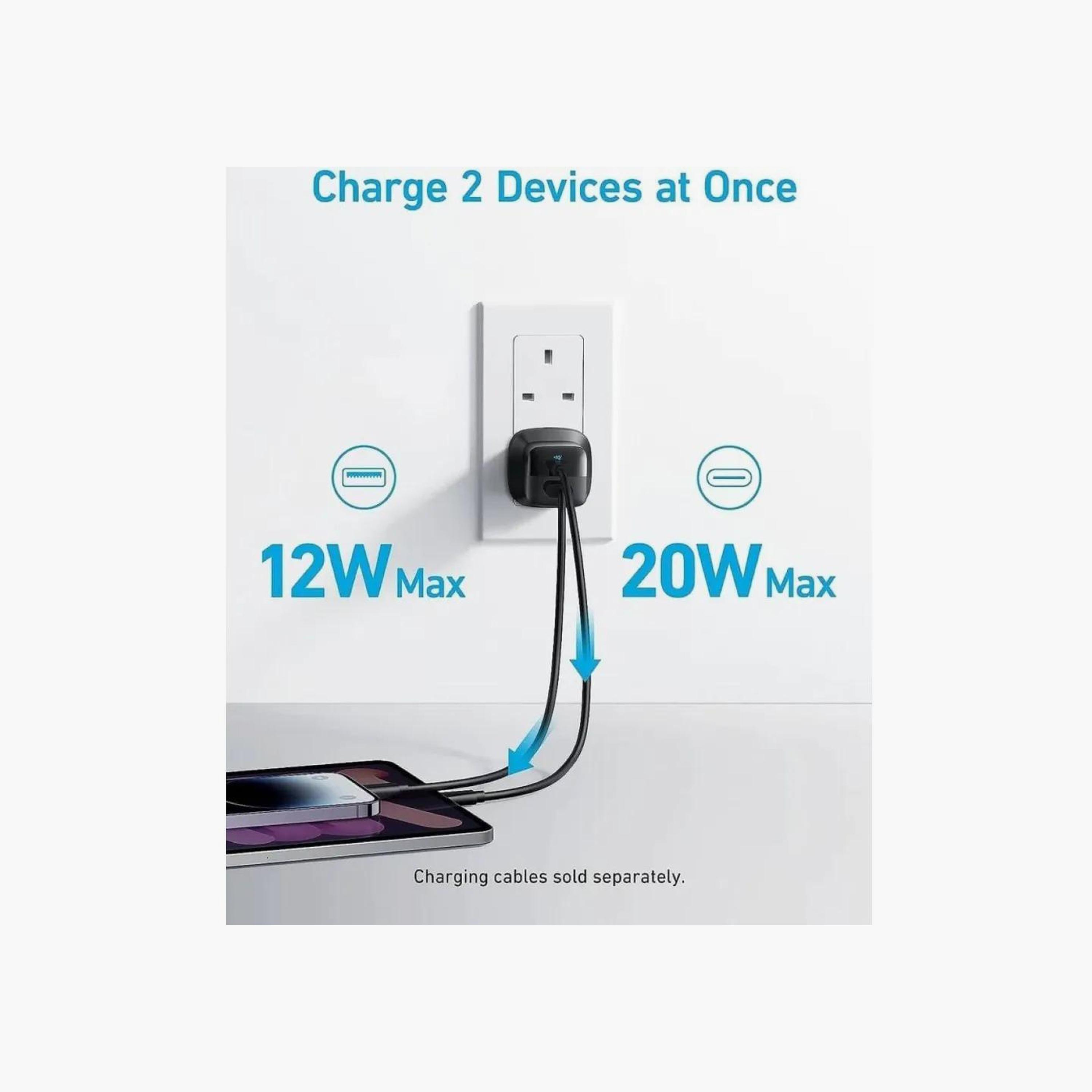 Anker 323 33W Wall Charger with USB C to C Cable 3ft Dual Port Fast Charging|AN.B2331K11.BK-electronics-accessories-mobileaccesories-image-7