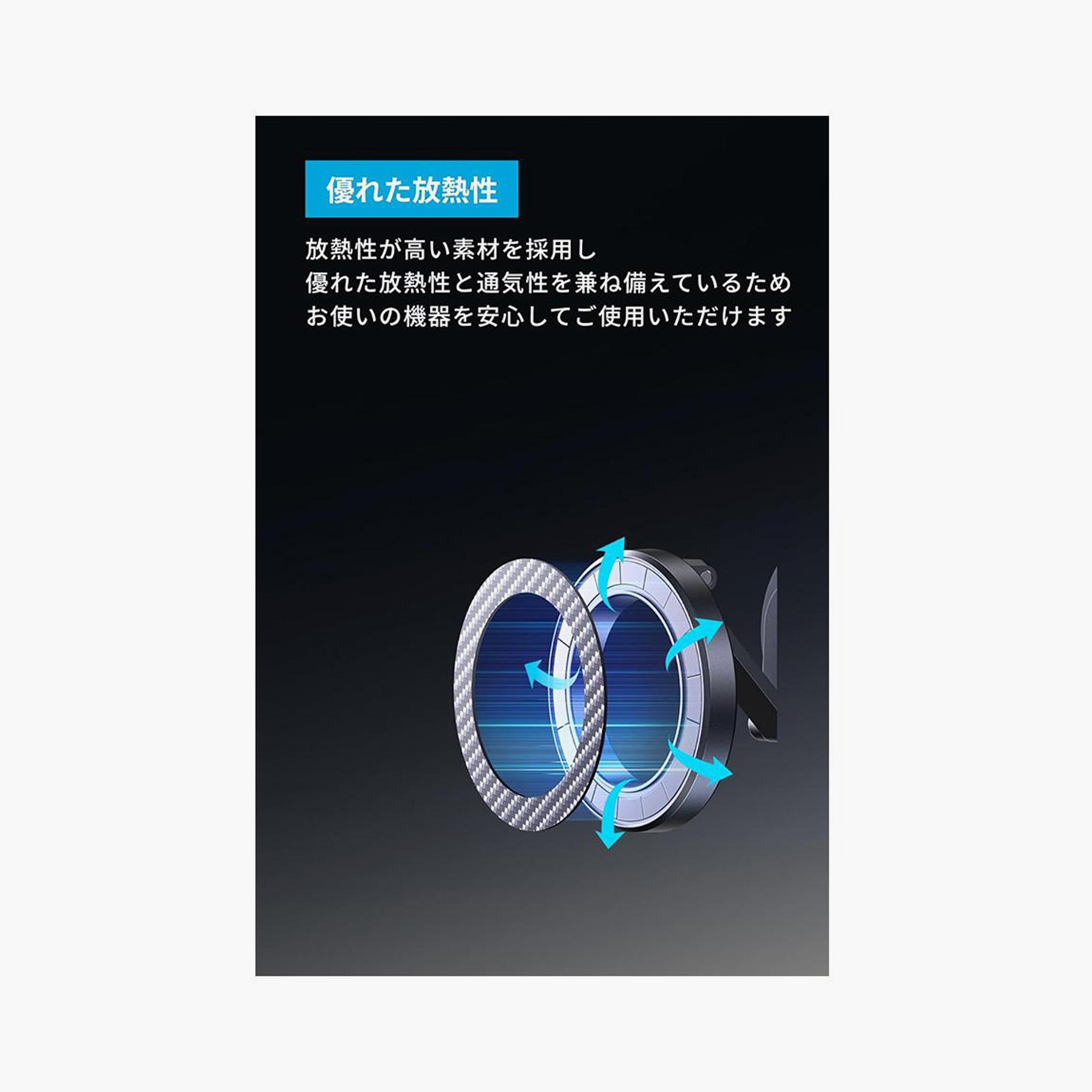 Anker Car Phone Holder Mount Magnetic Ring Foldable Vehicle Mounted Suction Bracket|A9101H41-electronics-portabledevices-image-6